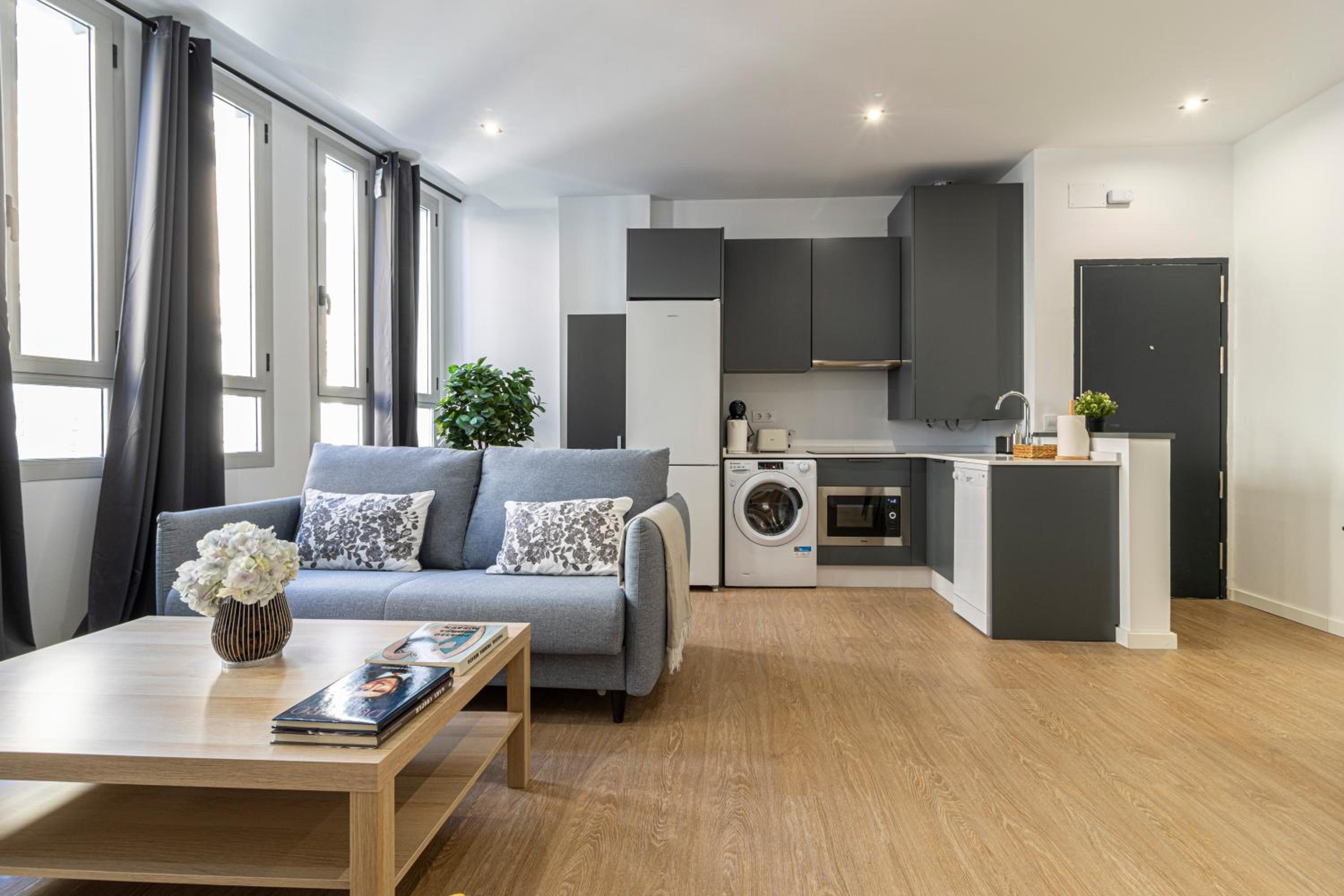 Apartamento de dos habitaciones