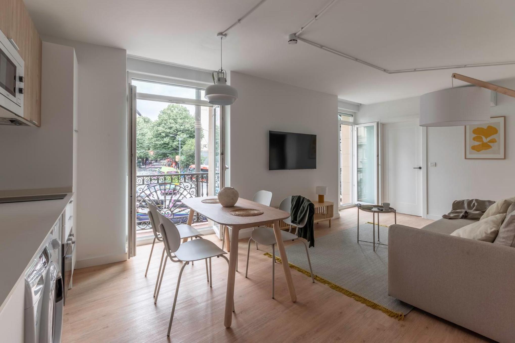 Apartamento de dos habitaciones