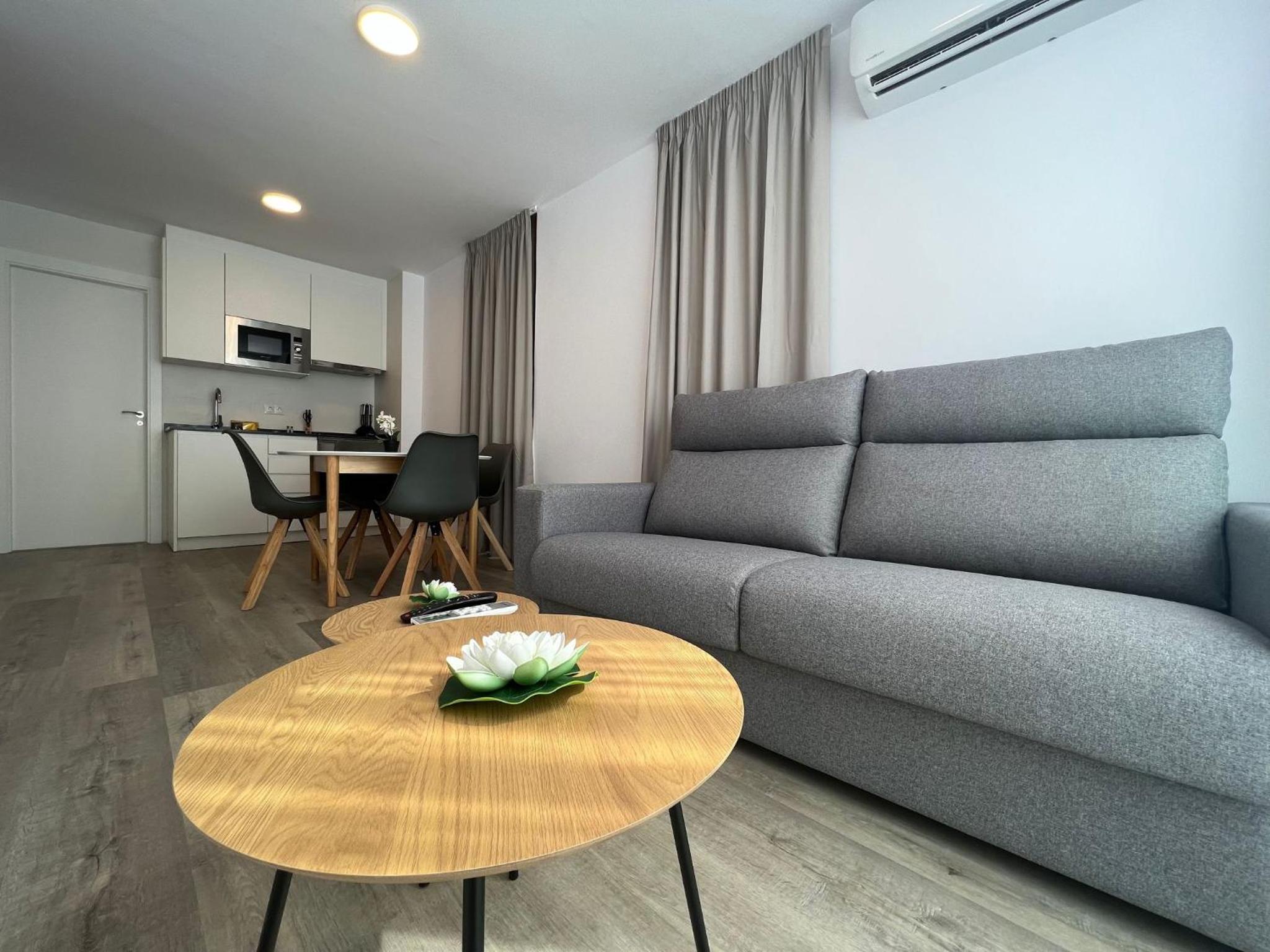 Apartamento de dos habitaciones