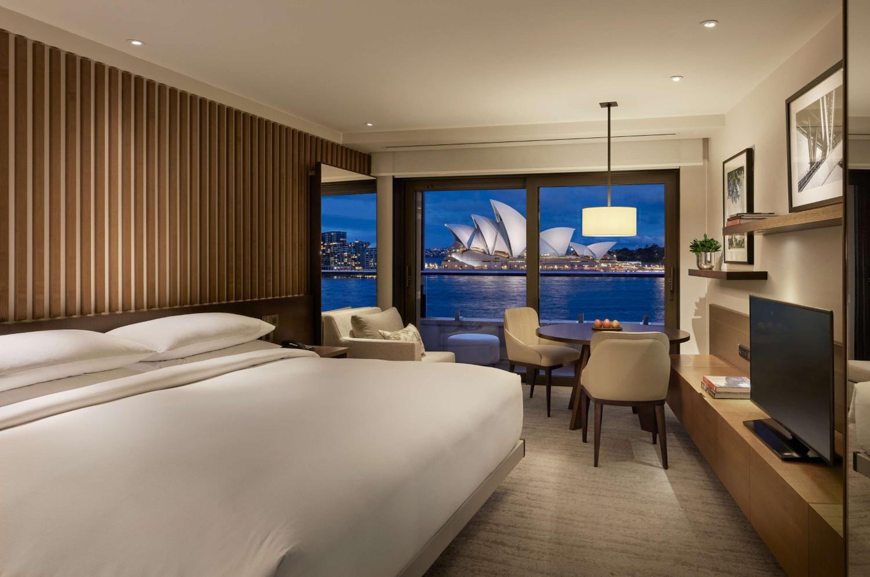 1 King Bed with Opera View
