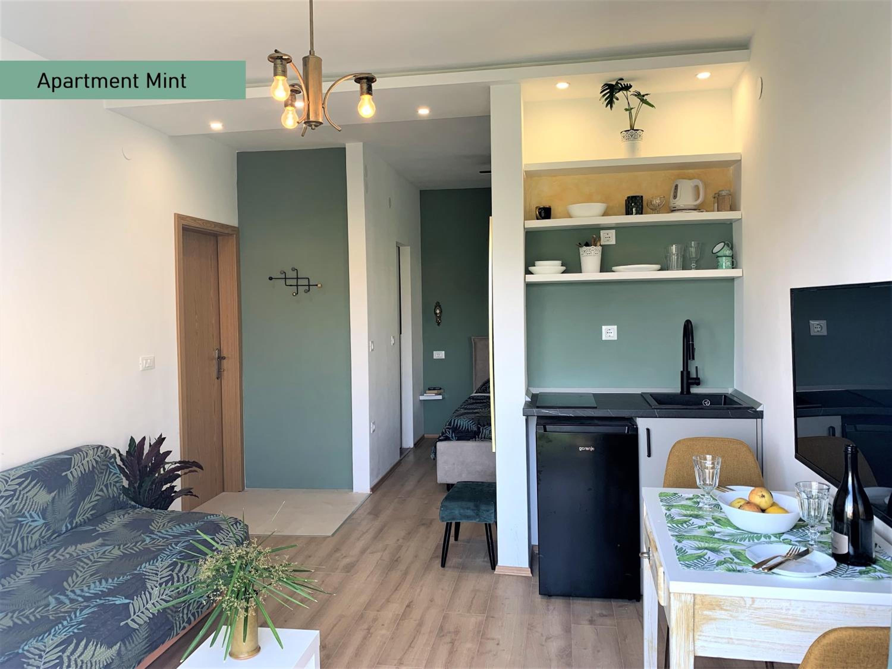 Studio with Balcony