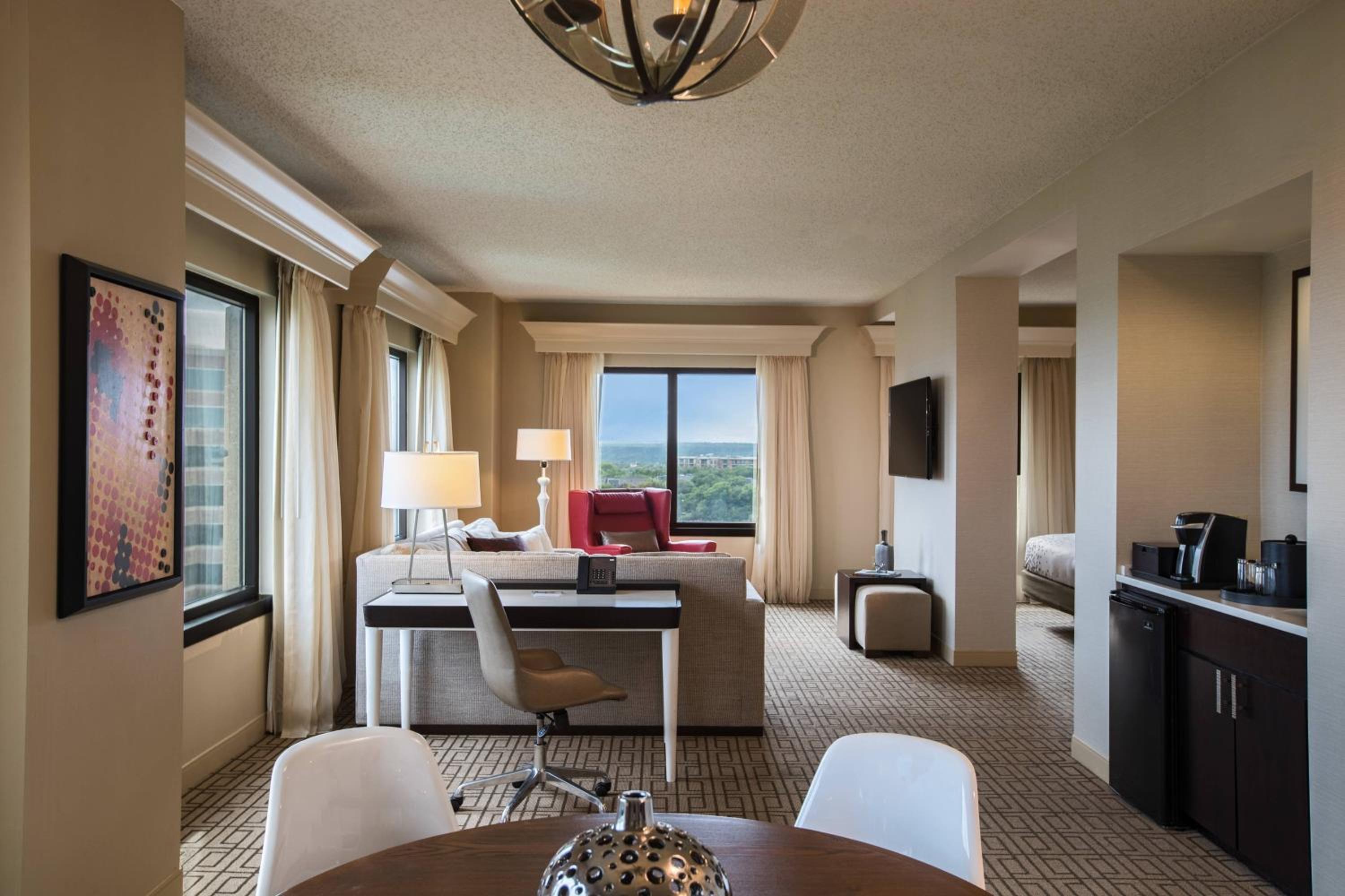Luxury King Suite with Sofa Bed and Roll-In Shower - Mobility/Hearing Accessible photo 1