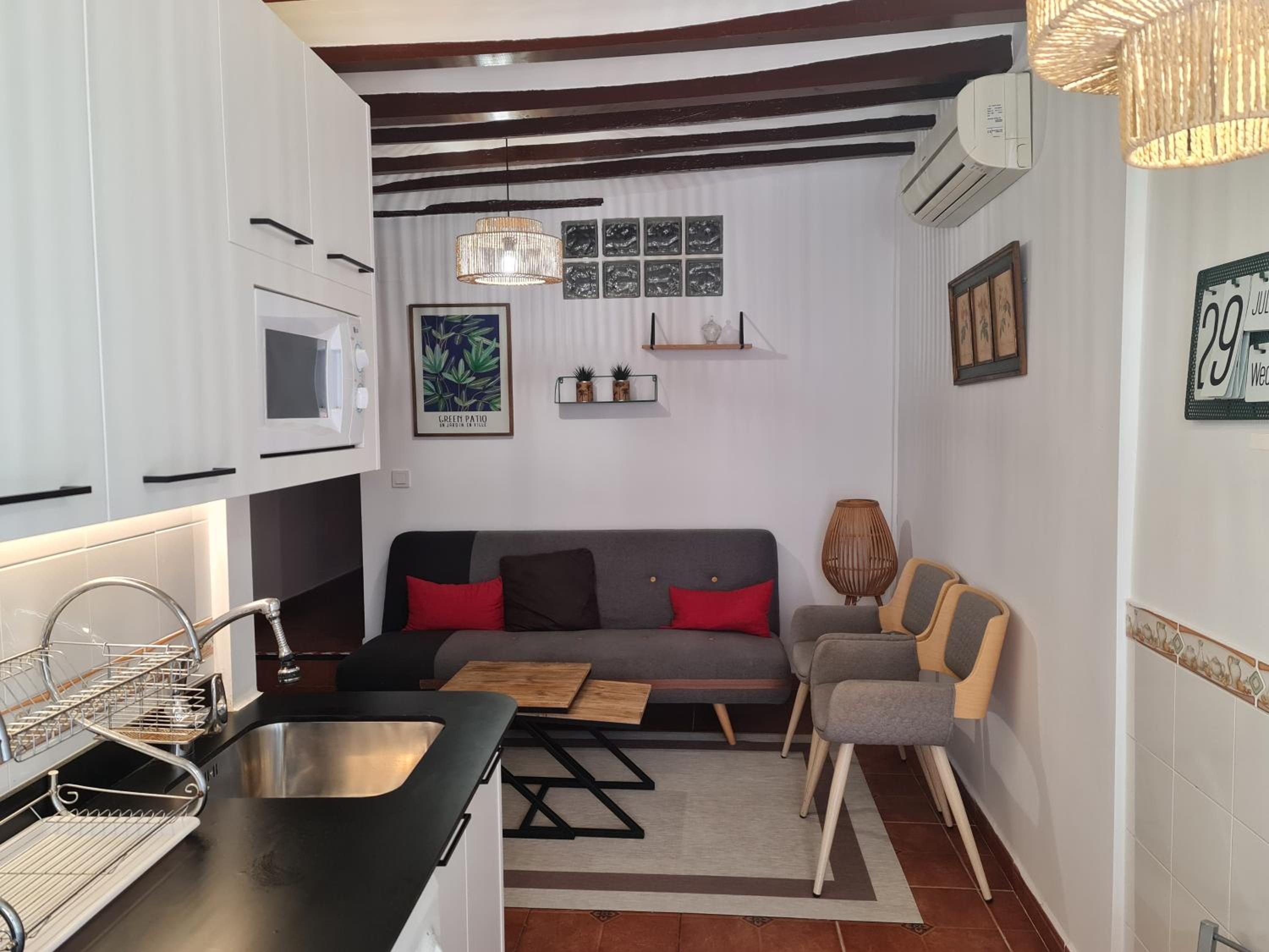 Apartamento de dos habitaciones