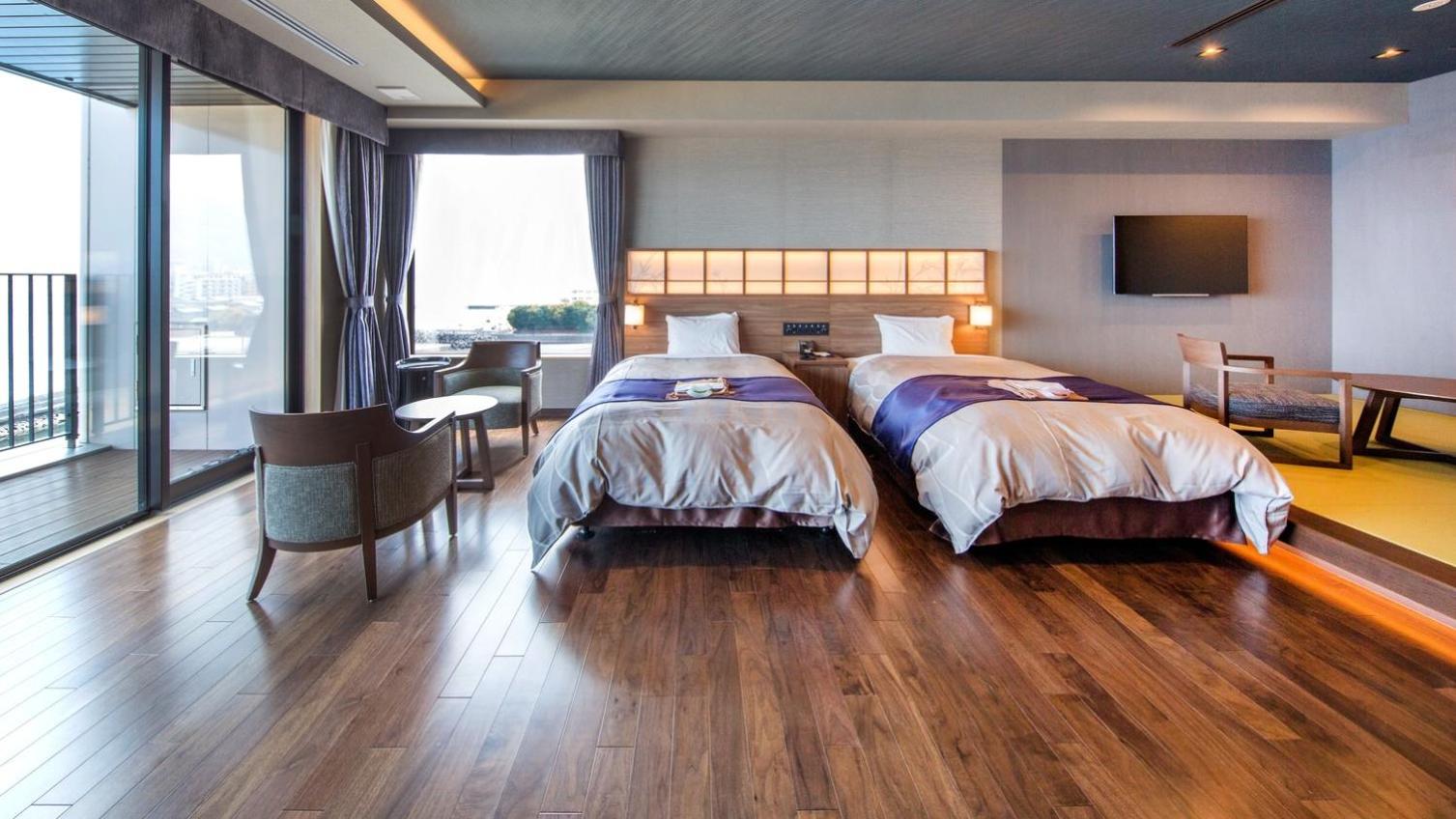 Royal Family Room with Tatami Area with Sea View thumbnail 5