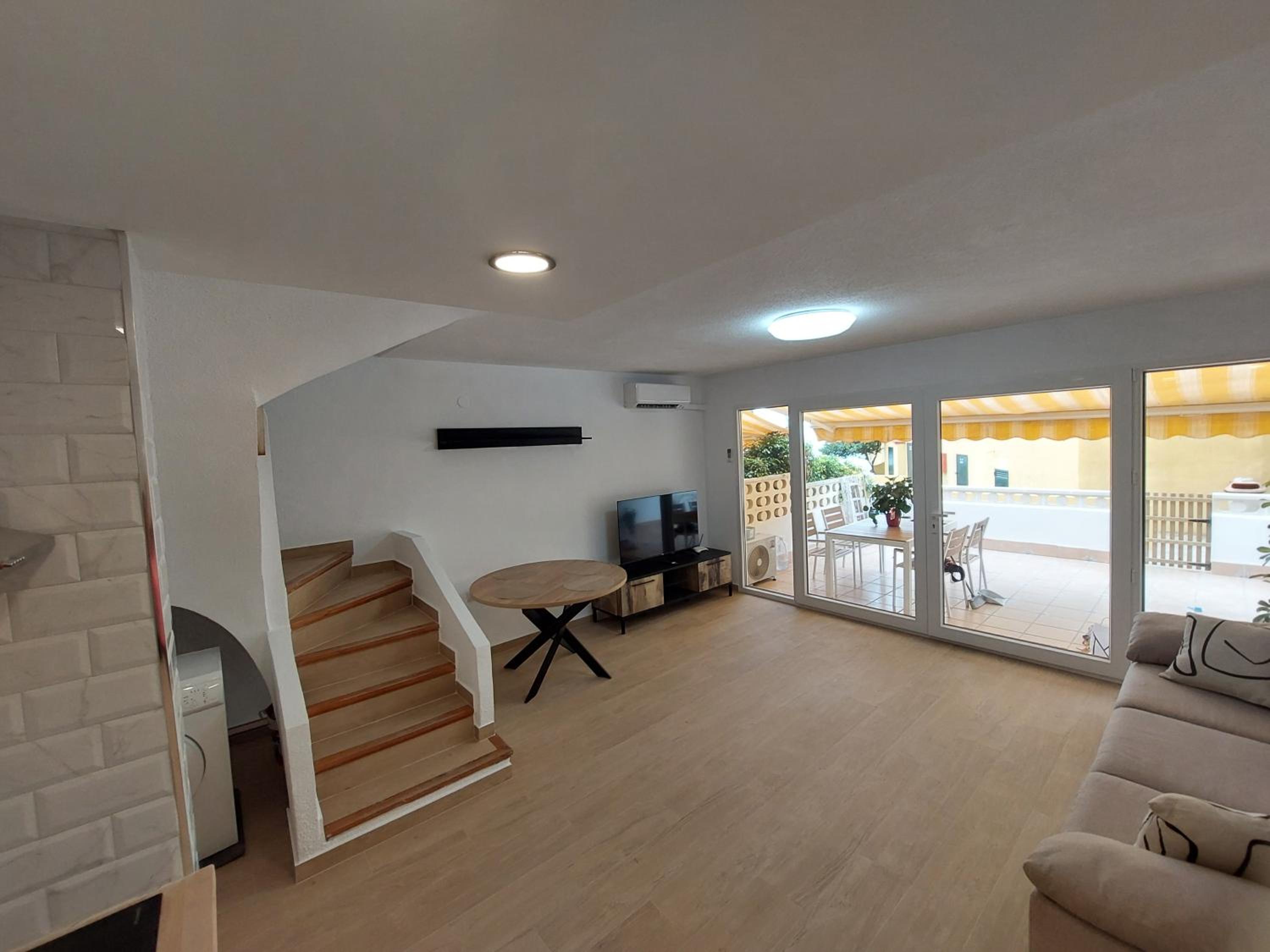 Bungalow con vista al mar