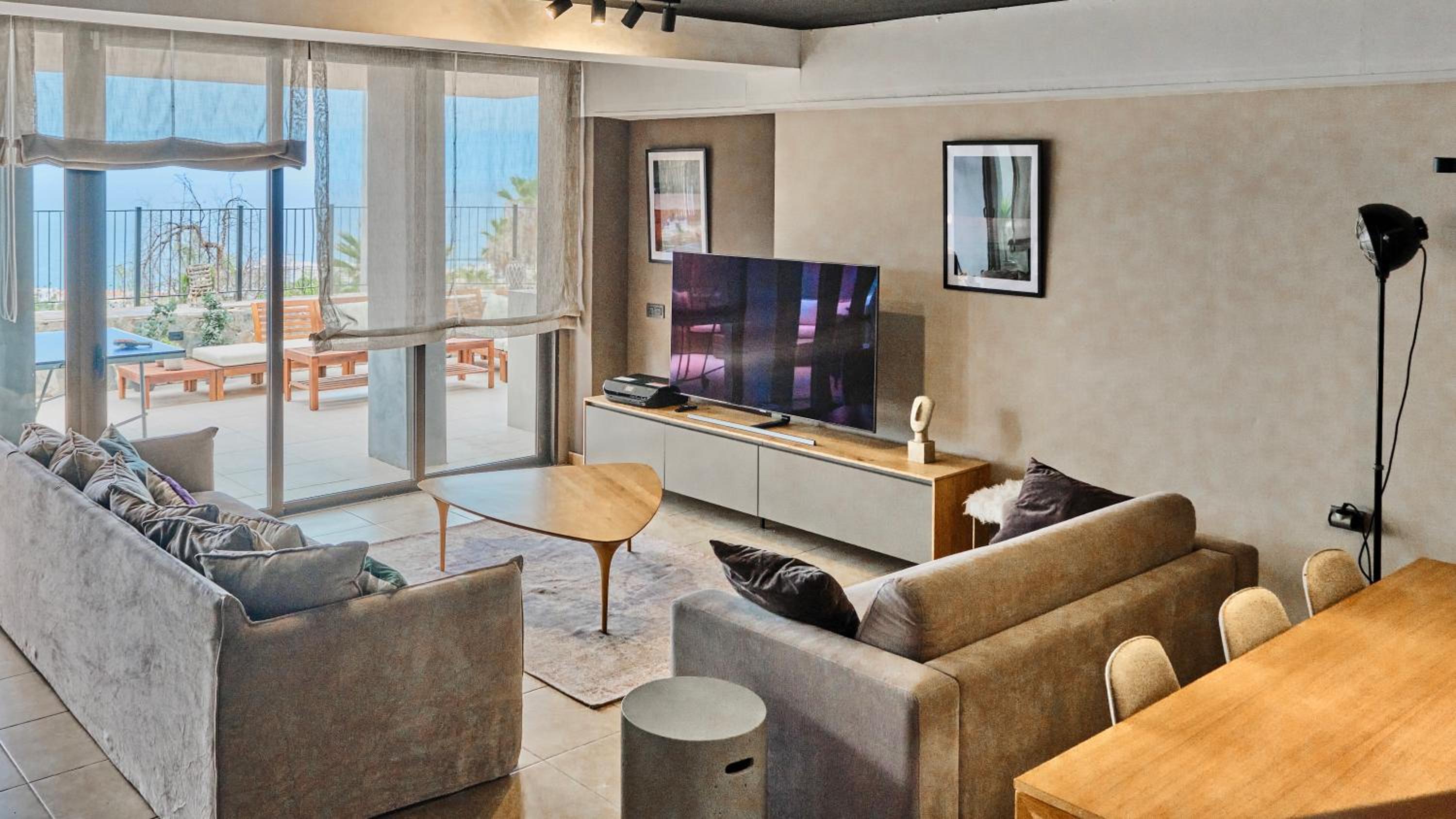 Apartamento con vista al mar
