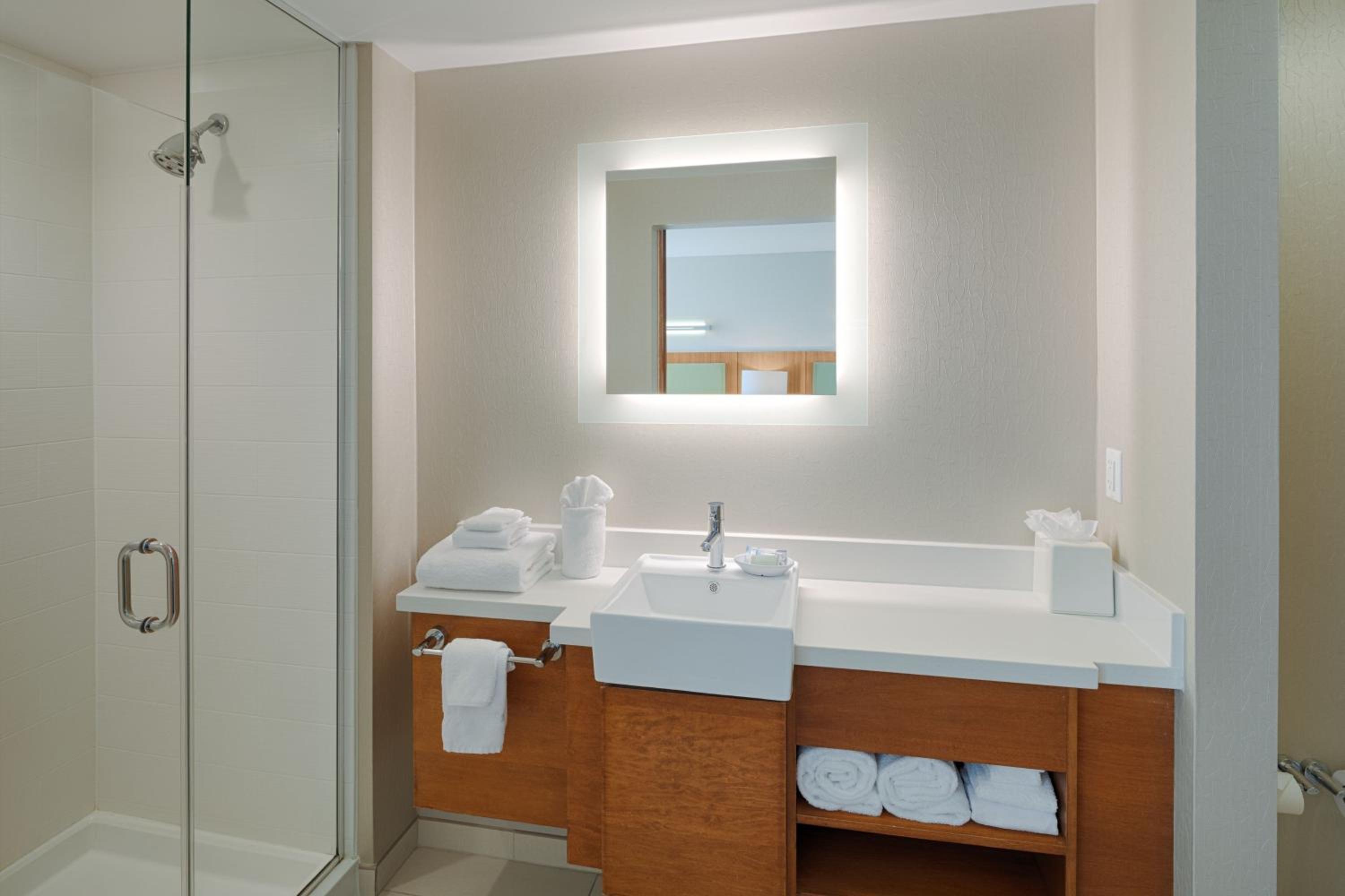 King Suite with Roll-In Shower and Trundle Sofa - Mobility Access/Hearing Accessible