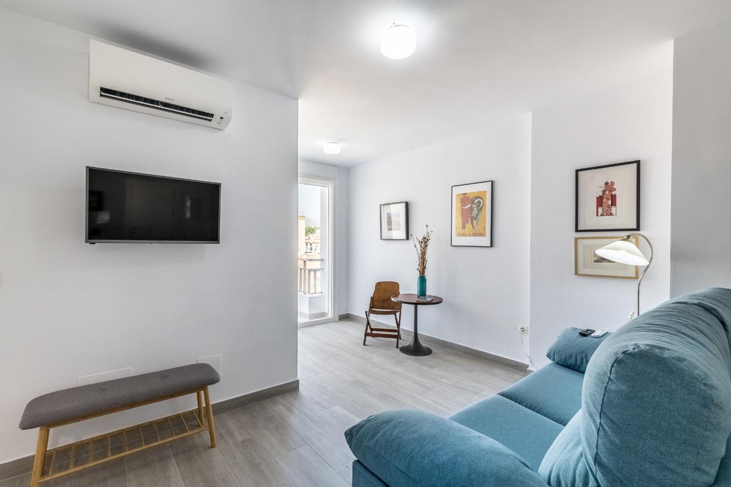 Apartamento con Balcón