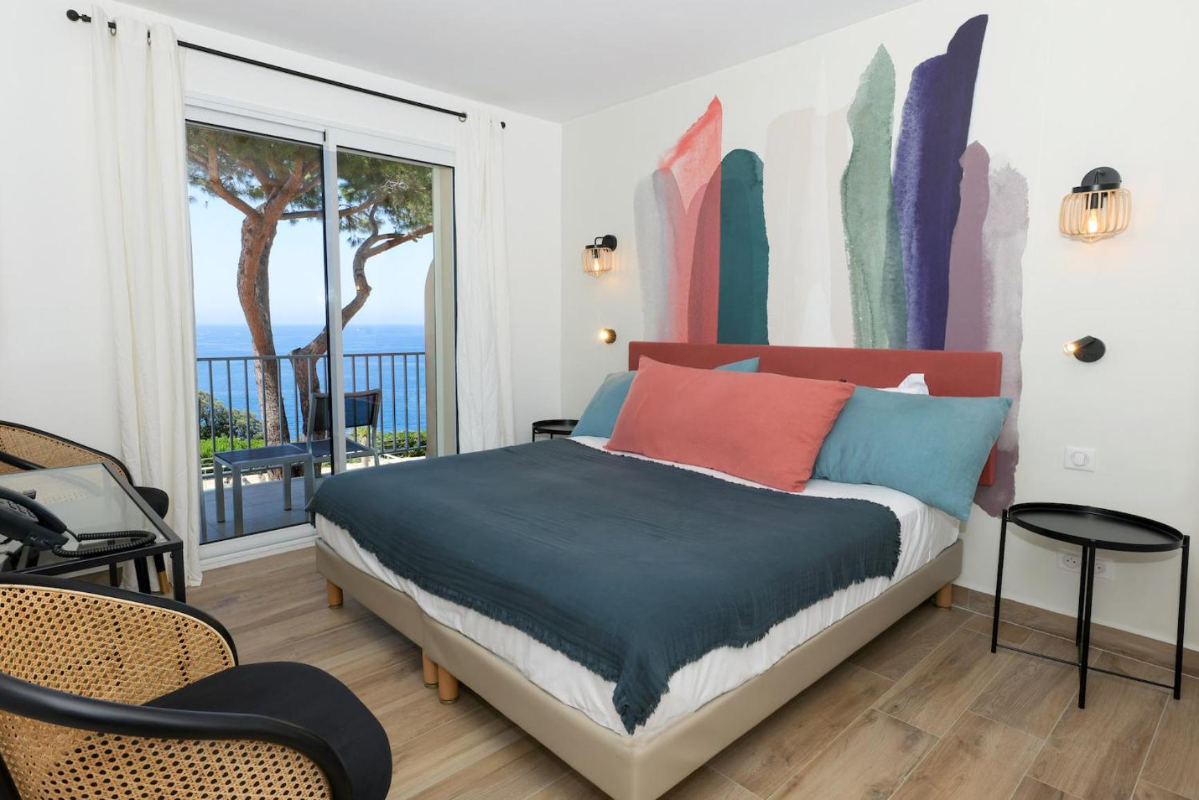 Panorama Double Room with Balcony and Sea View