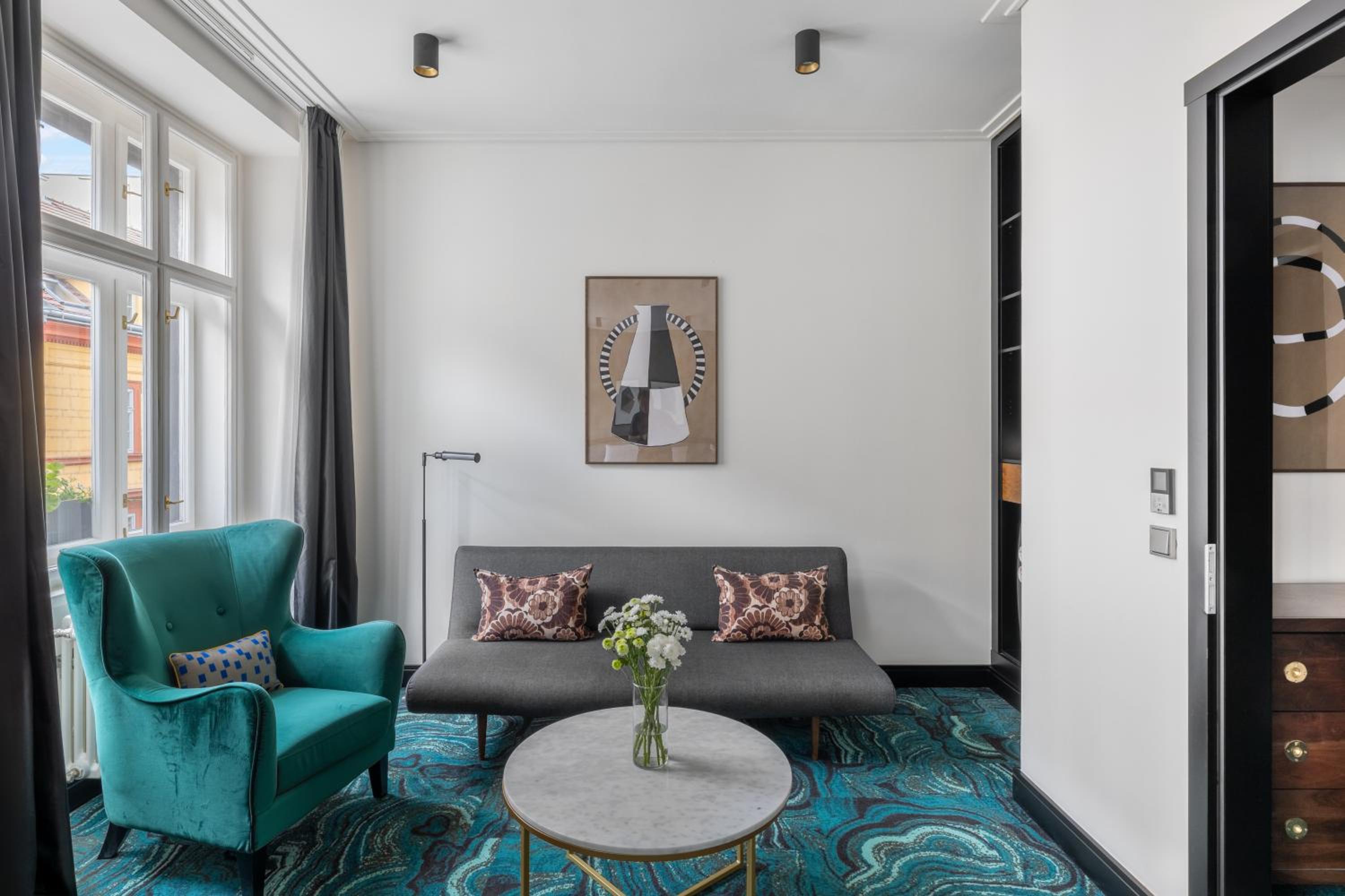 Large Room with Sofa Bed