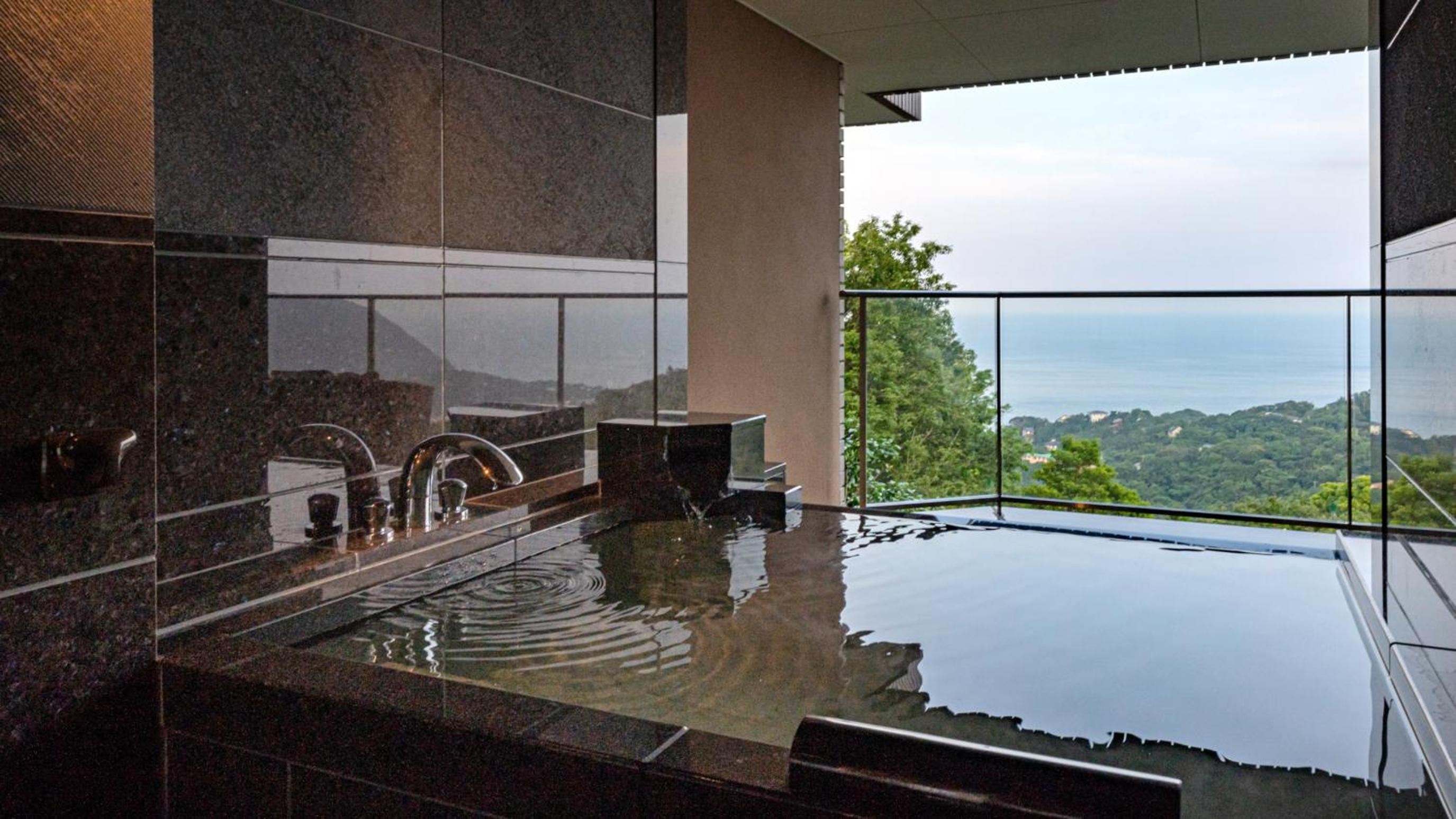 Deluxe Terrace Twin Room B with Open-Air Hot Spring - 3rd Floor (East Building)