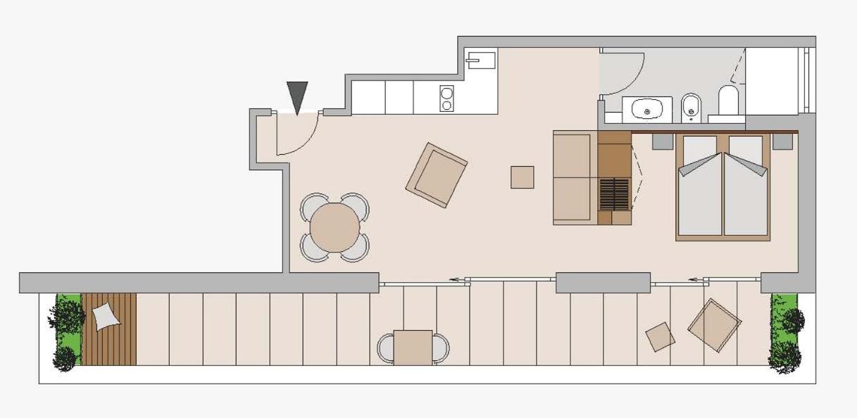 Studio with Terrace photo 3