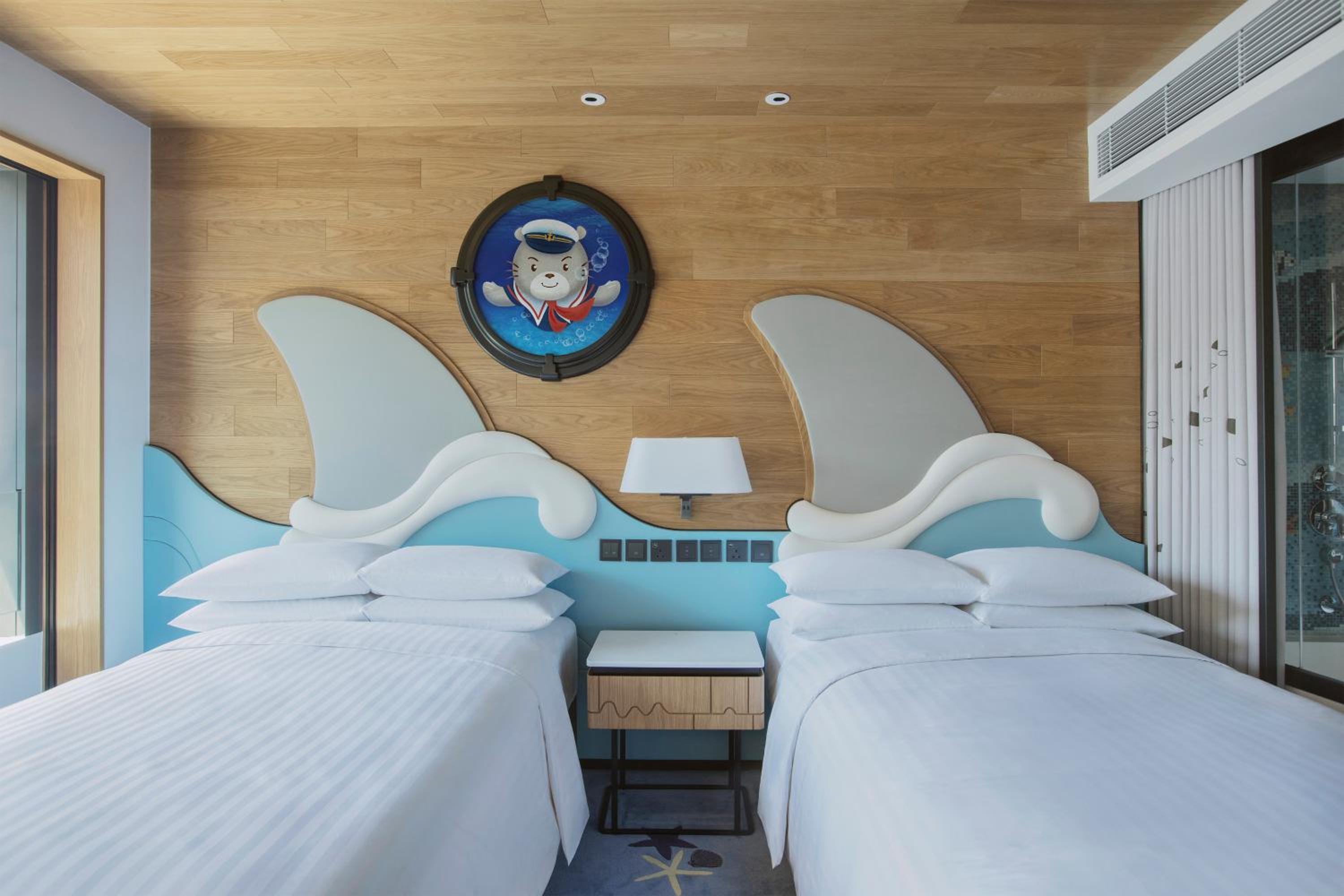 Whiskers Submarine Themed Room with 2 Double Beds Whiskers Submarine Themed Room with 2 Double Beds