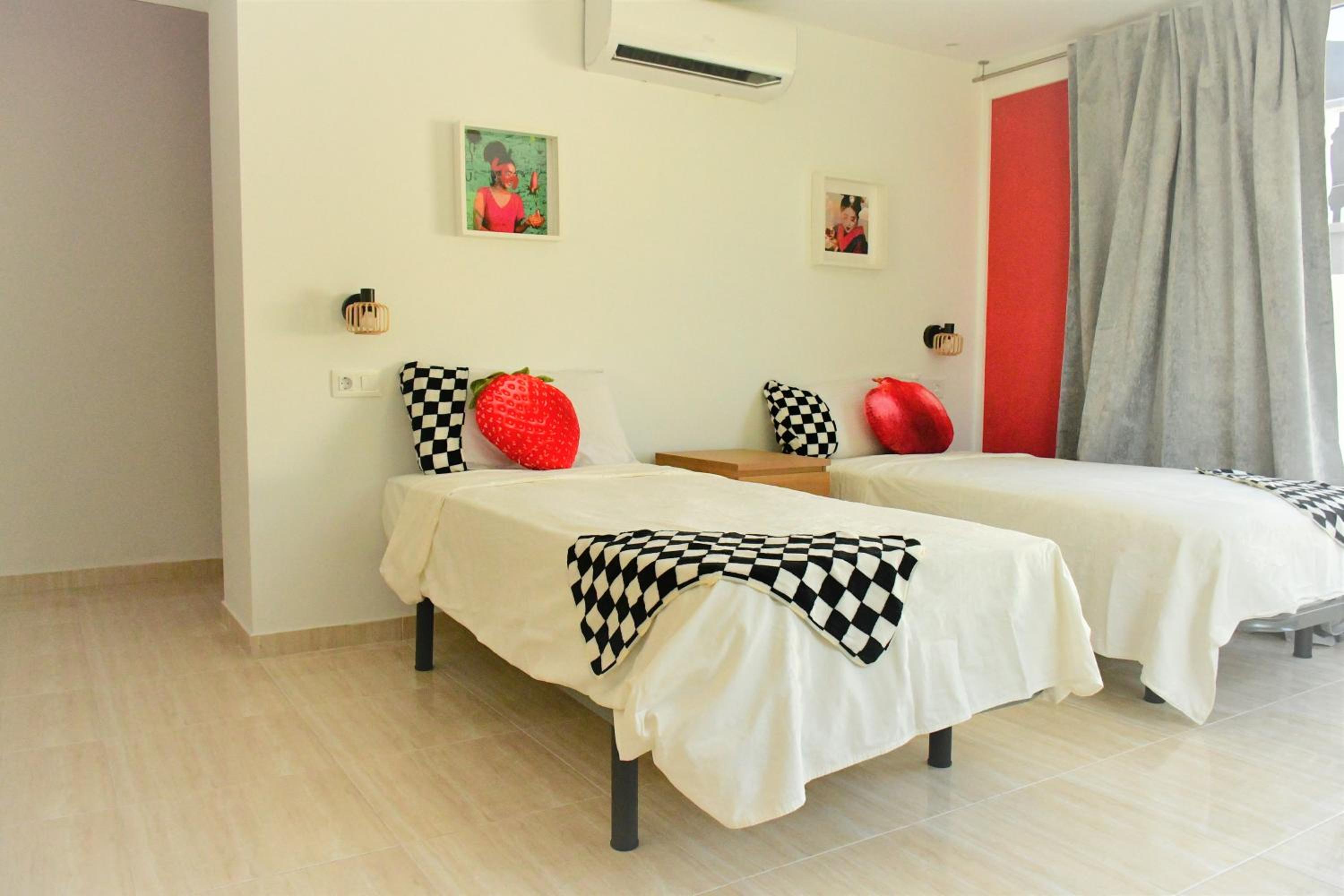 Habitación Doble o con Dos Camas con Vista al Jardín