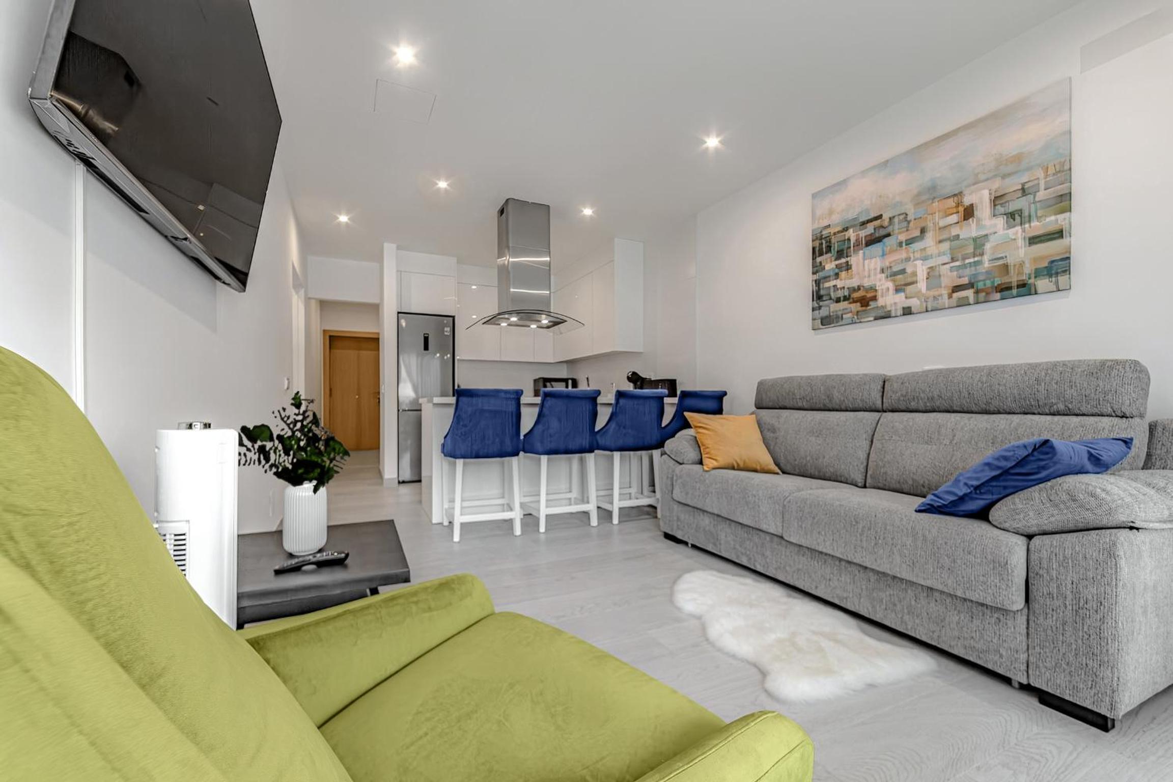 Apartamento de dos habitaciones