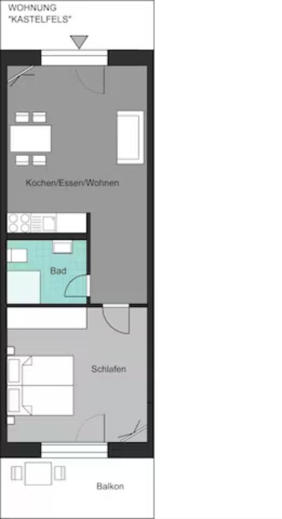 One-Bedroom Apartment photo 3