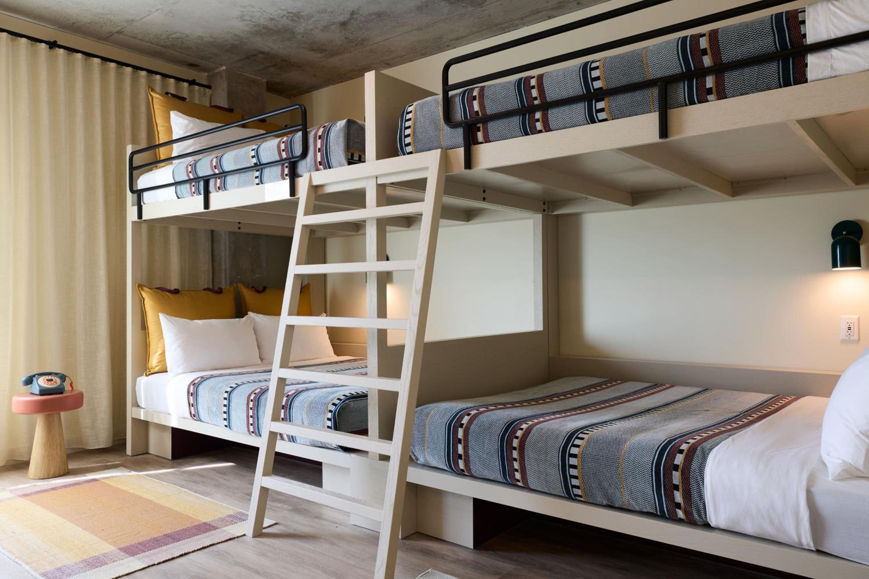 Quad Room with Four Queen Beds (Bunk) - Hearing Accessible photo 2