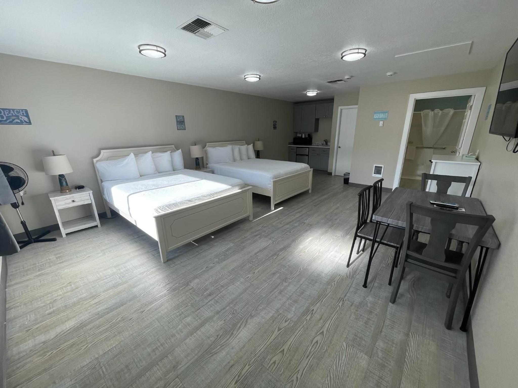 Double Queen Studio w/ Kitchenette Disability Room (ADA)