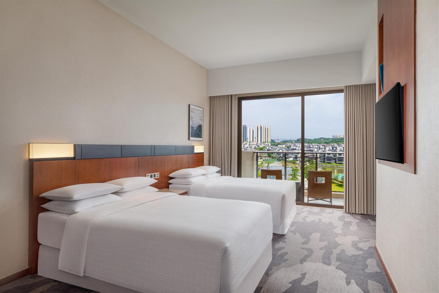 Garden View Deluxe Twin Room with Pool