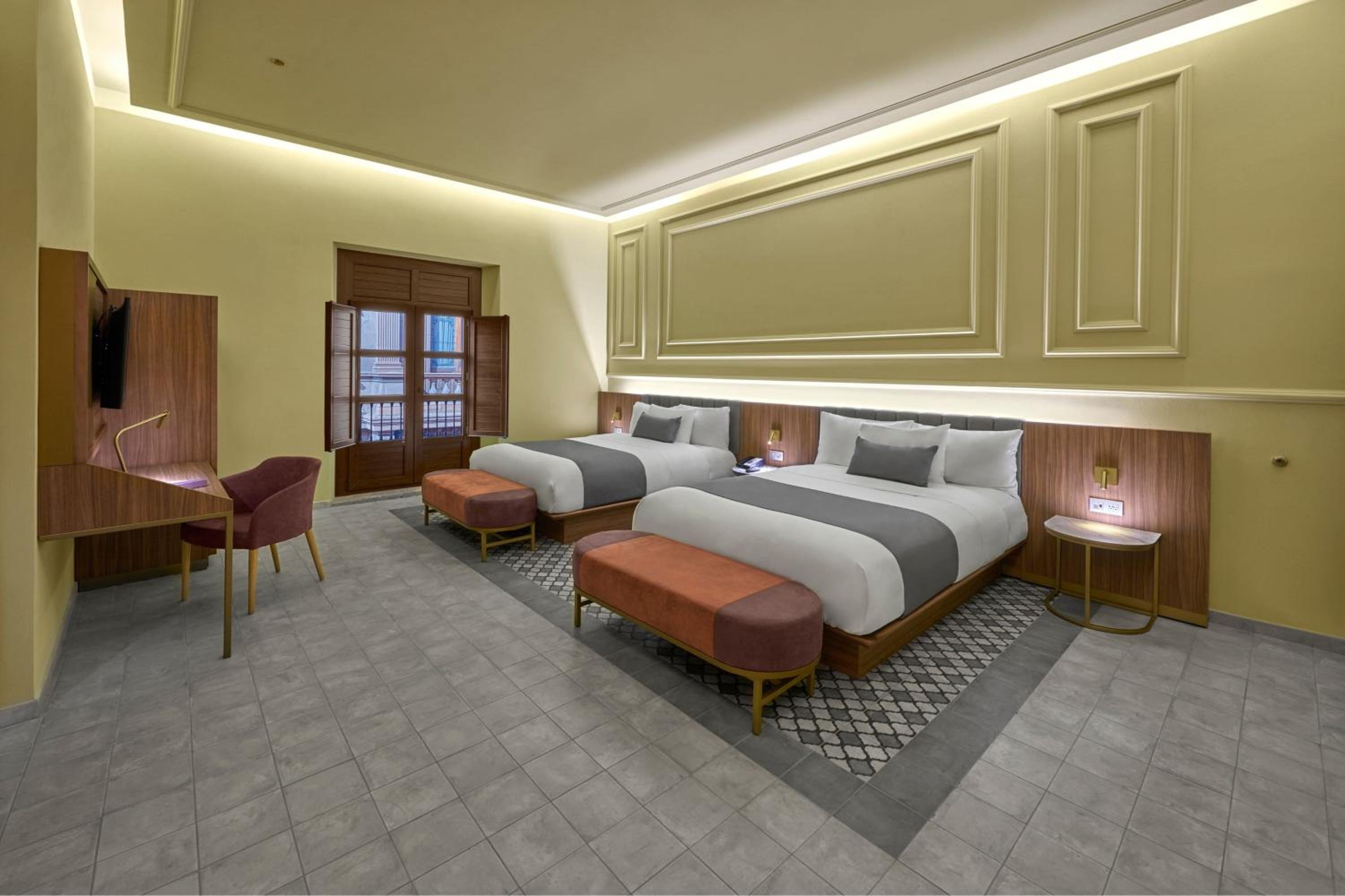 Queen Room with Two Queen Beds and Balcony