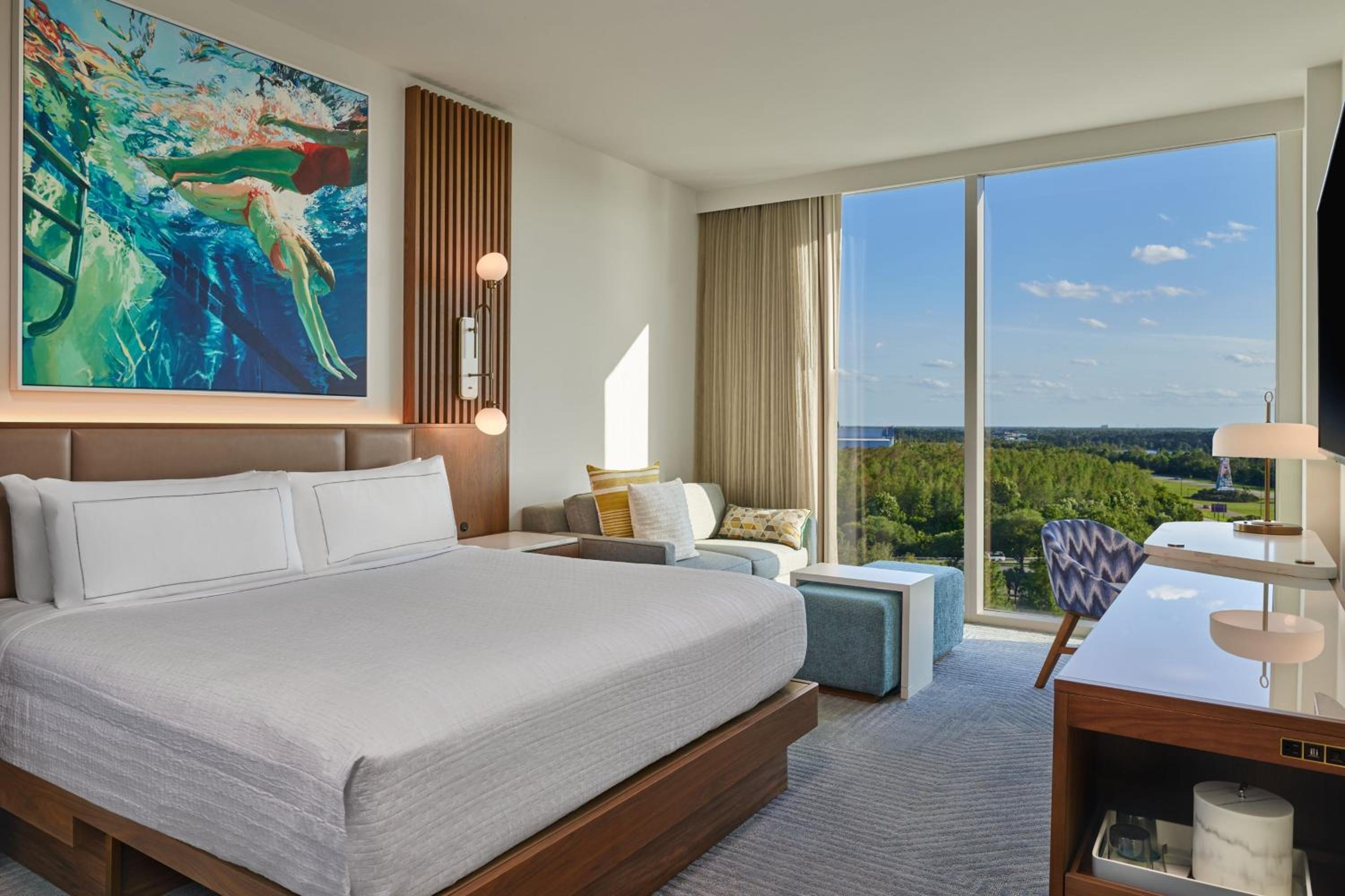 King Room with Pool View (Includes Early Entry To Disney Theme Parks)