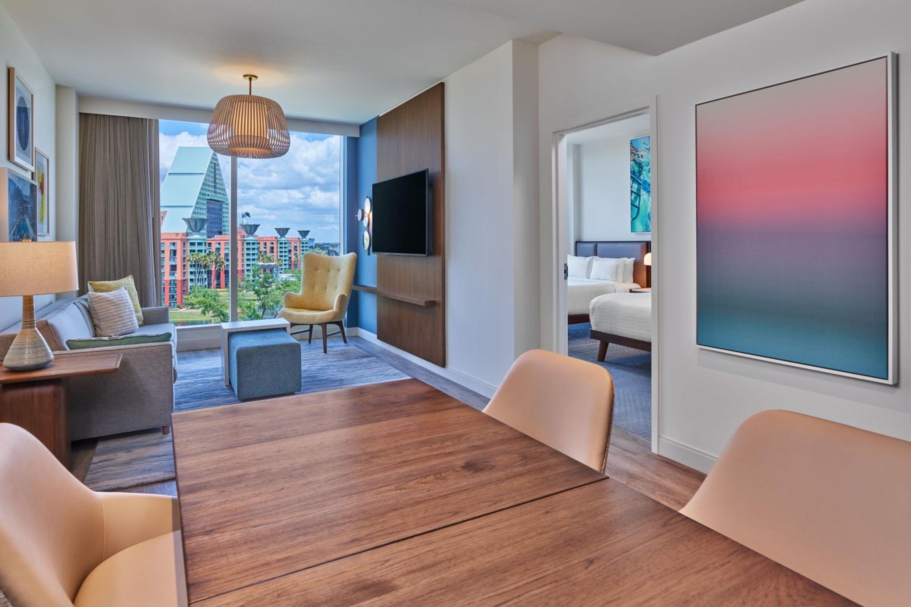 Signature Suite with Sofa Bed and Epcot View (Includes Early Entry To Disney Theme Parks)