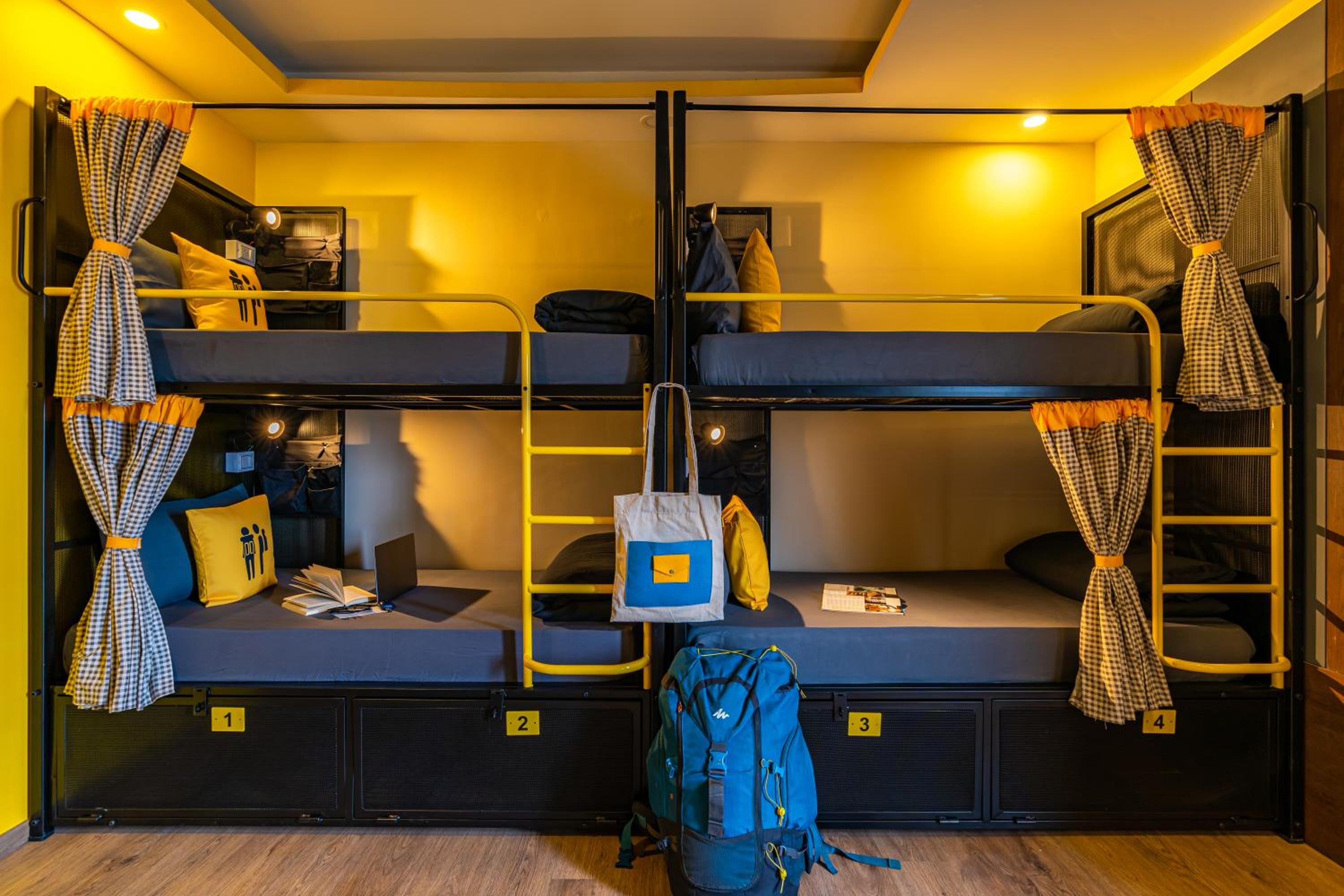 Bed in 4-Bed Female Dormitory Room