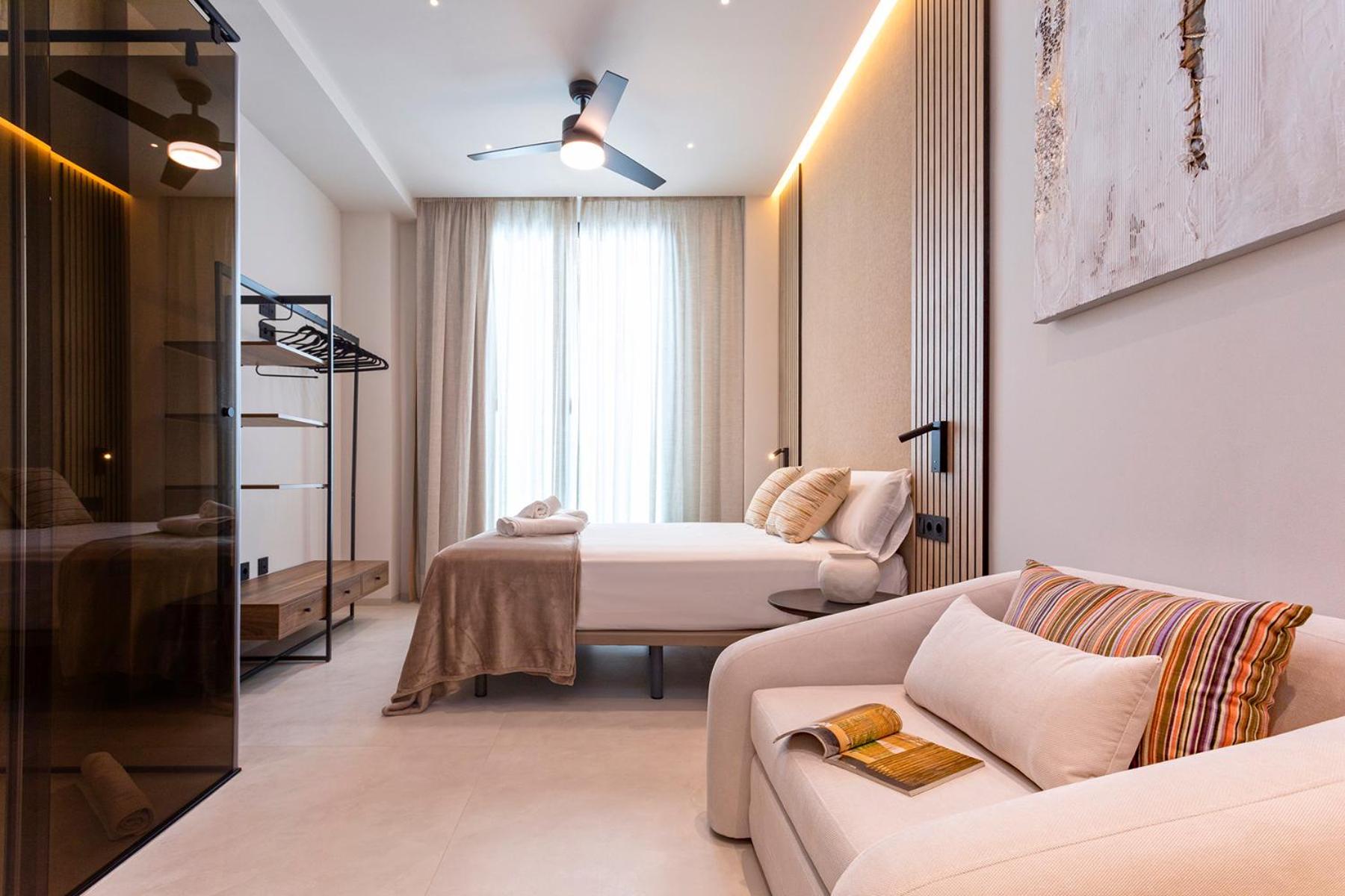 Apartamento de dos habitaciones