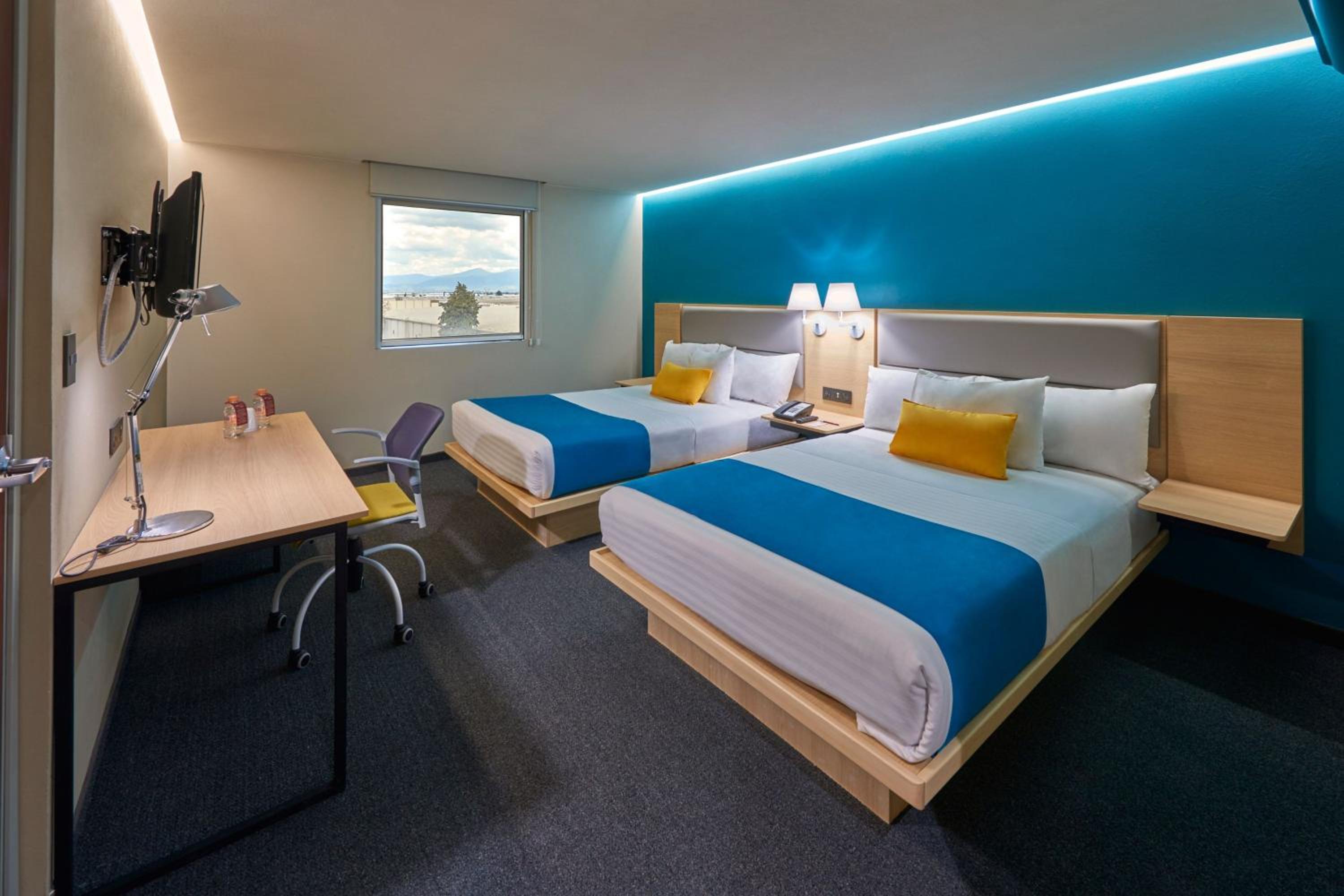 Double Suite With Two Double Beds And Sofa Bed