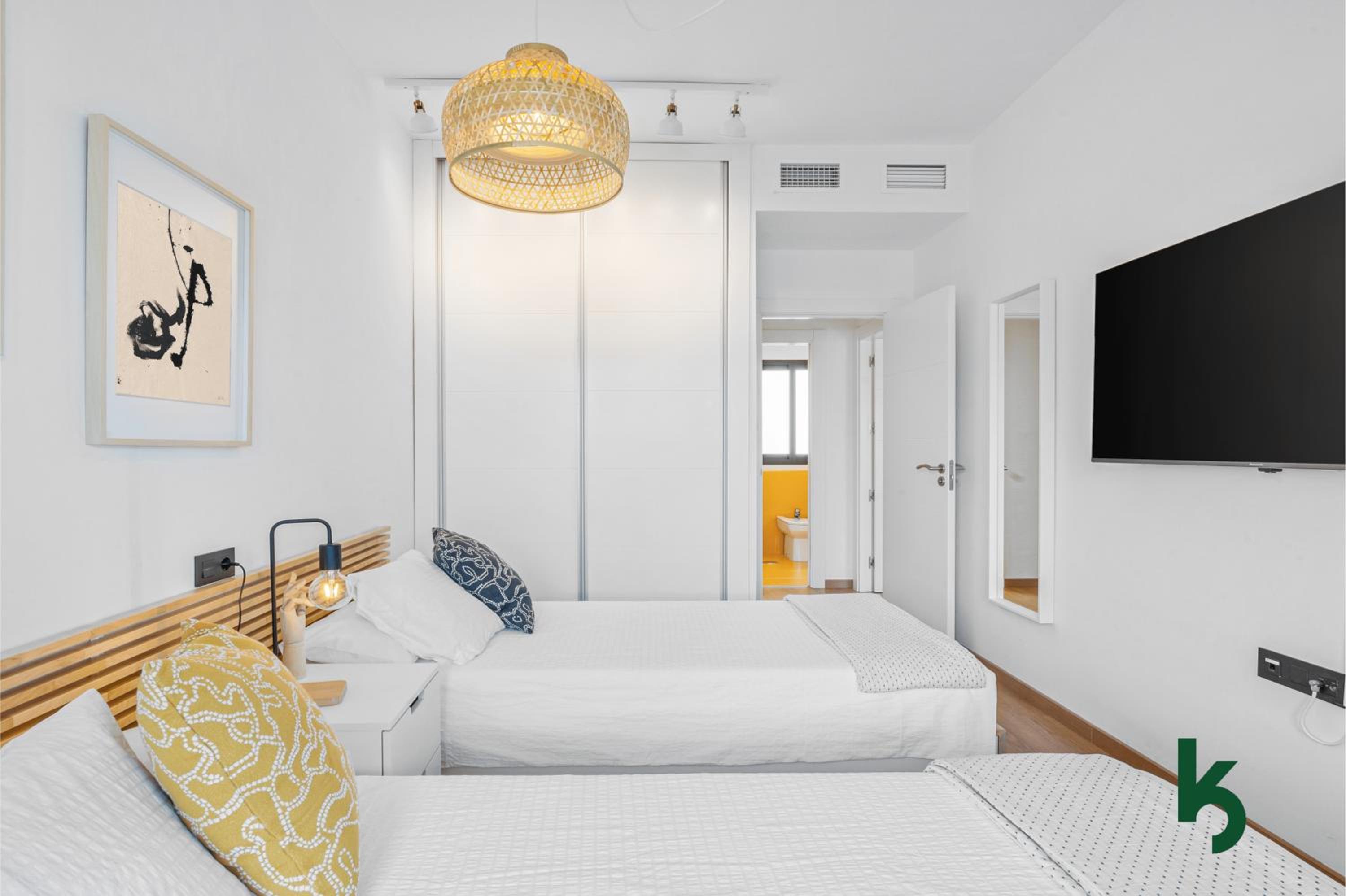 Apartamento de dos habitaciones
