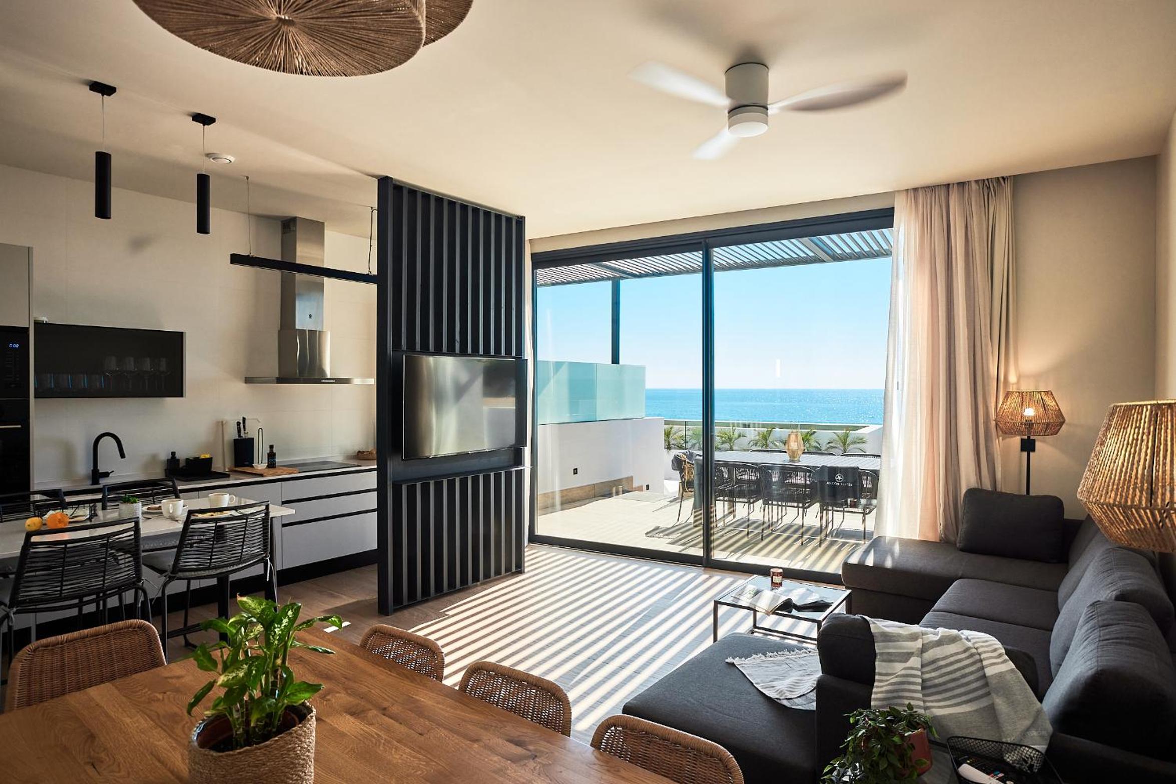 Apartamento con vista al mar