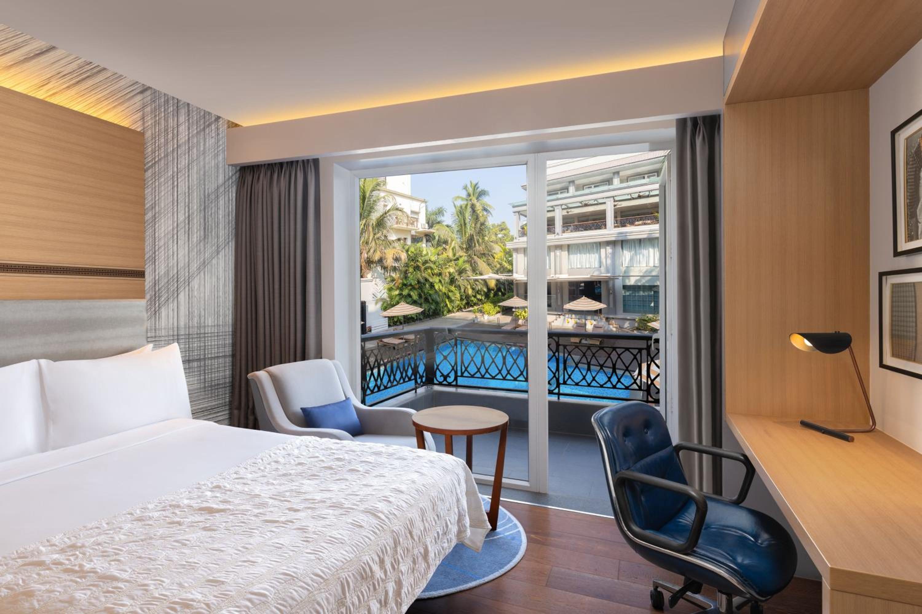Classic Pool View Room with King bed - Complimentary Beer on Arrival, Coffee once per room per stay @ Longitude 73, One Scoop of Ice Cream once a stay, Access to Museum of Goa, Comp Bicycle available photo 2