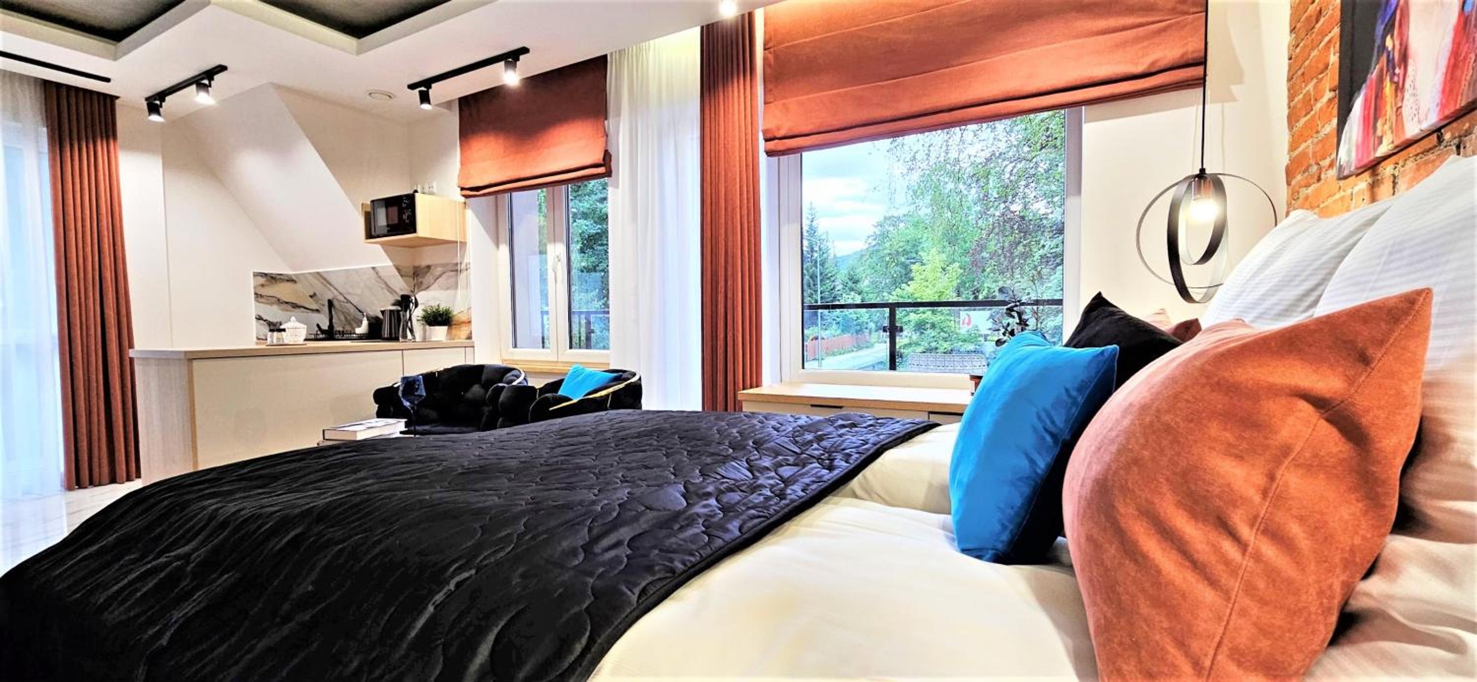 Studio with Balcony