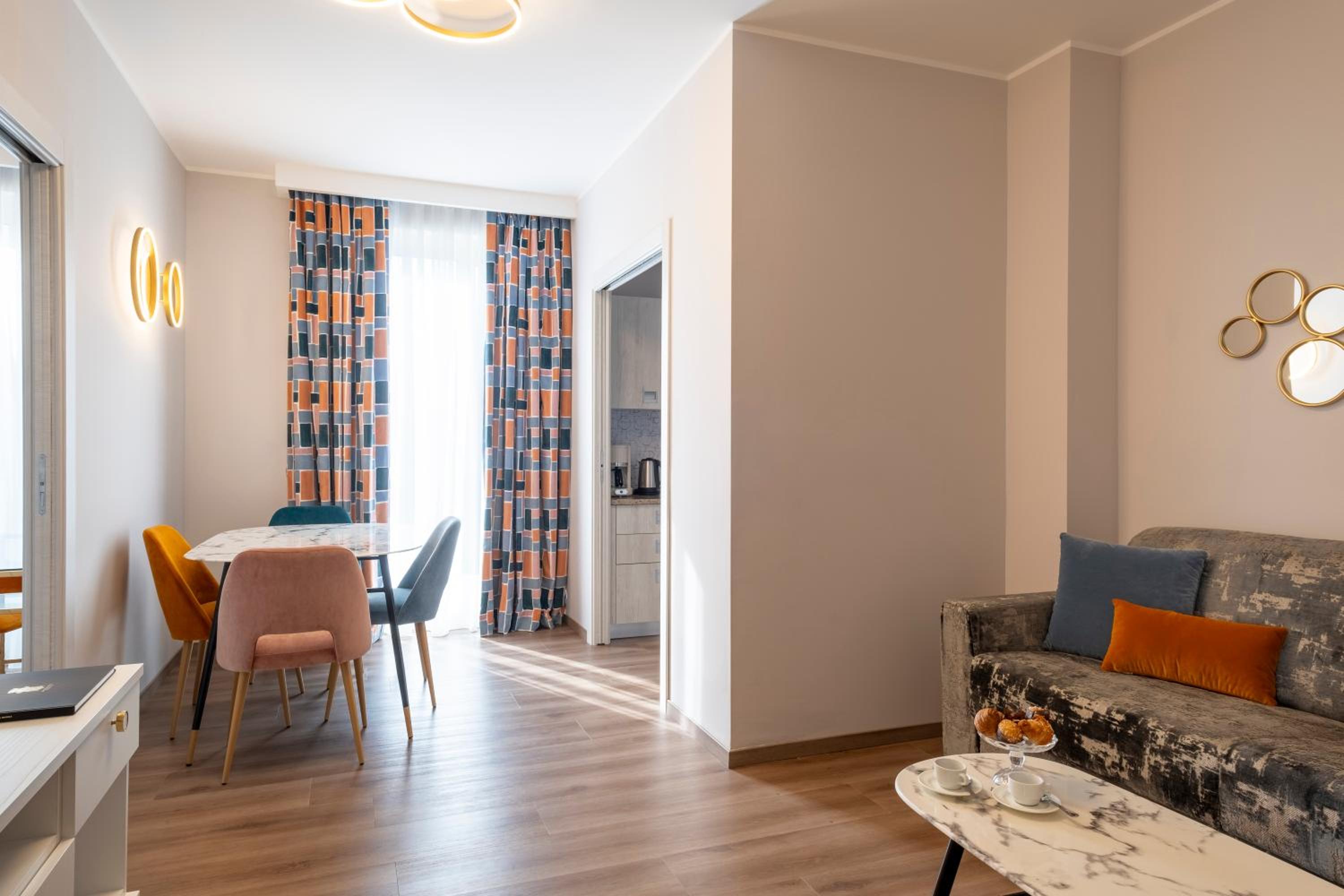 Deluxe One-Bedroom Apartment with Partial Lake View
