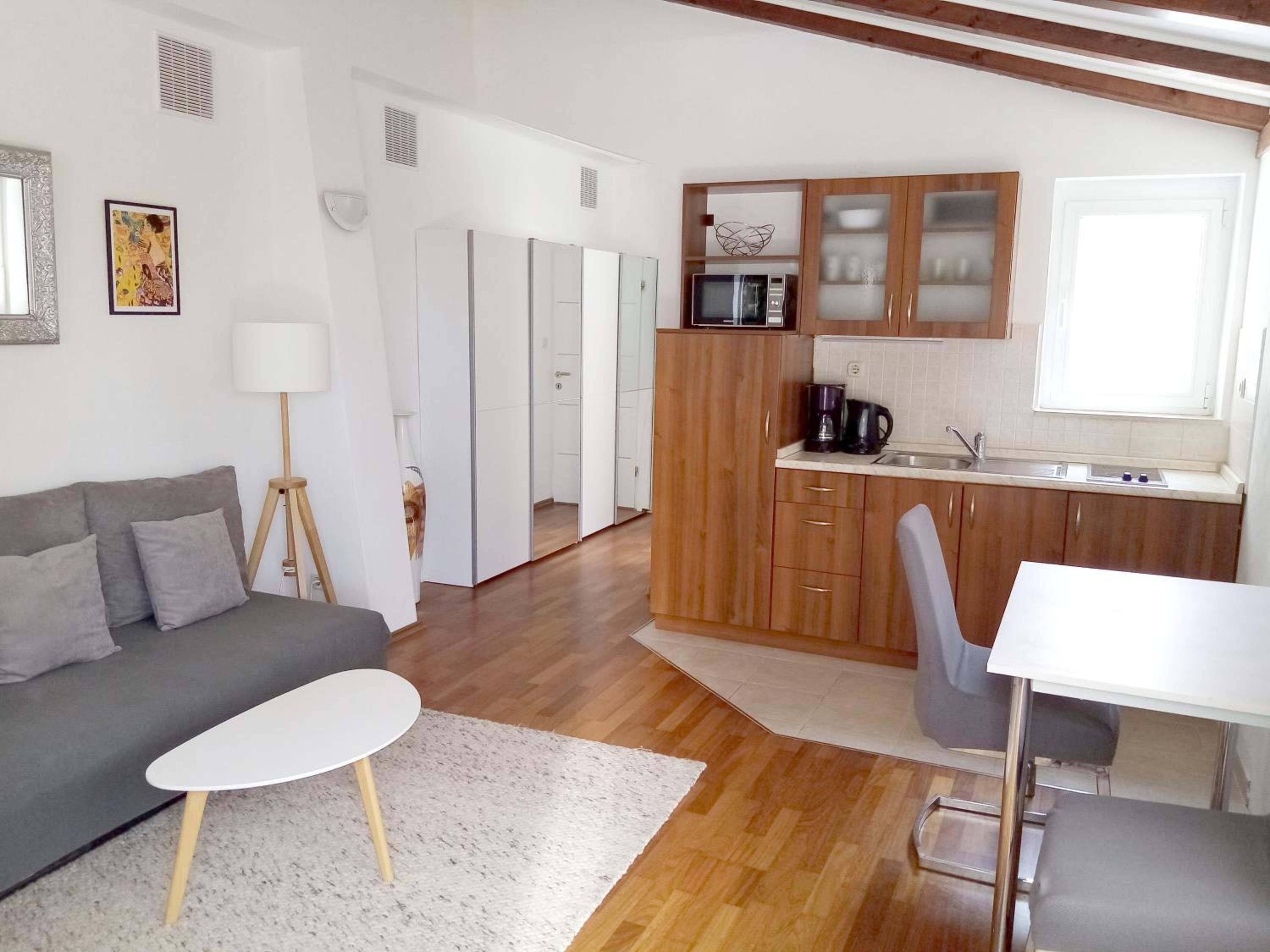 One-Bedroom Apartment with Terrace and Sea View