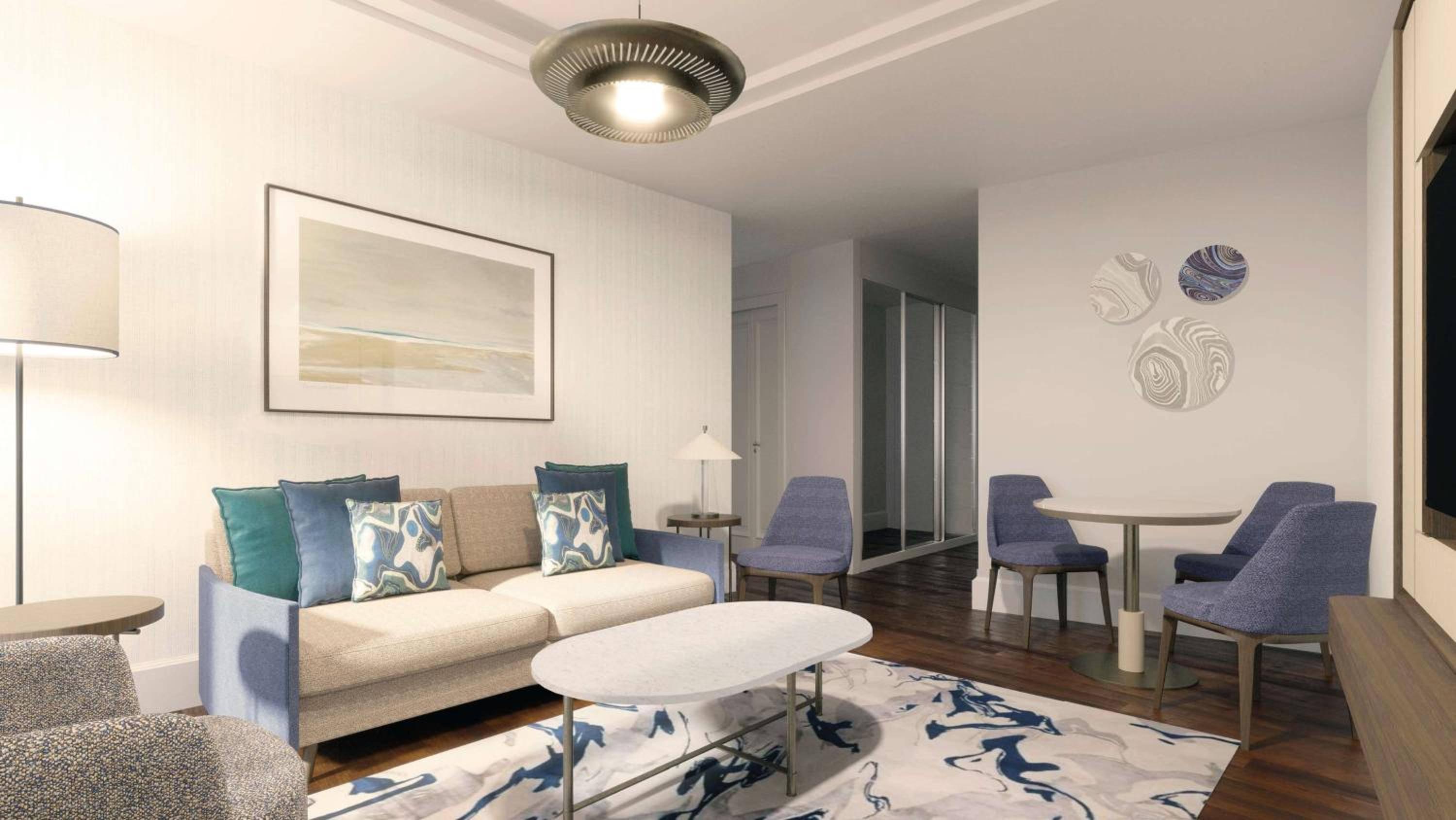 One-Bedroom Family Residence with Terrace