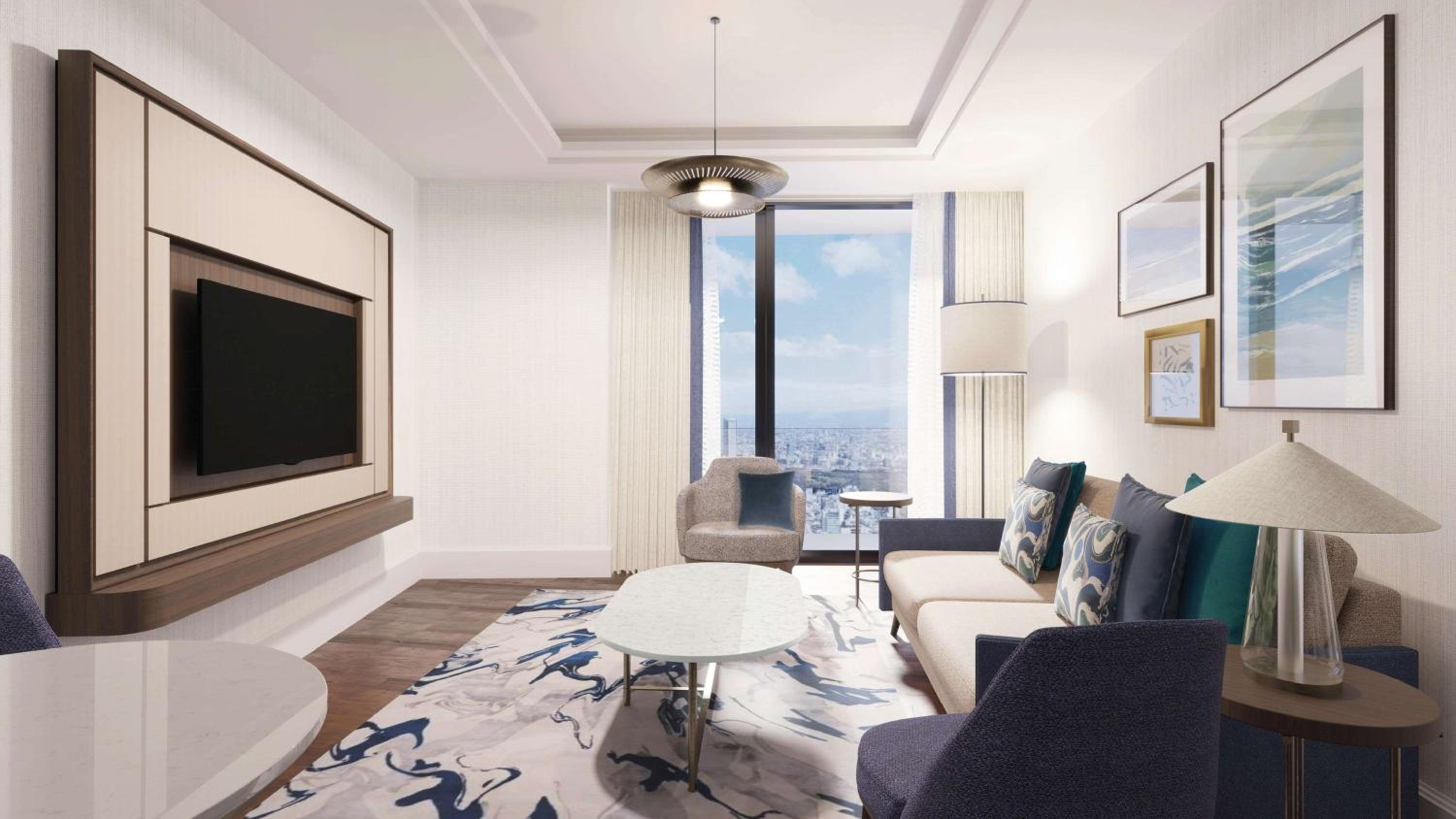 One-Bedroom Family Residence with Terrace