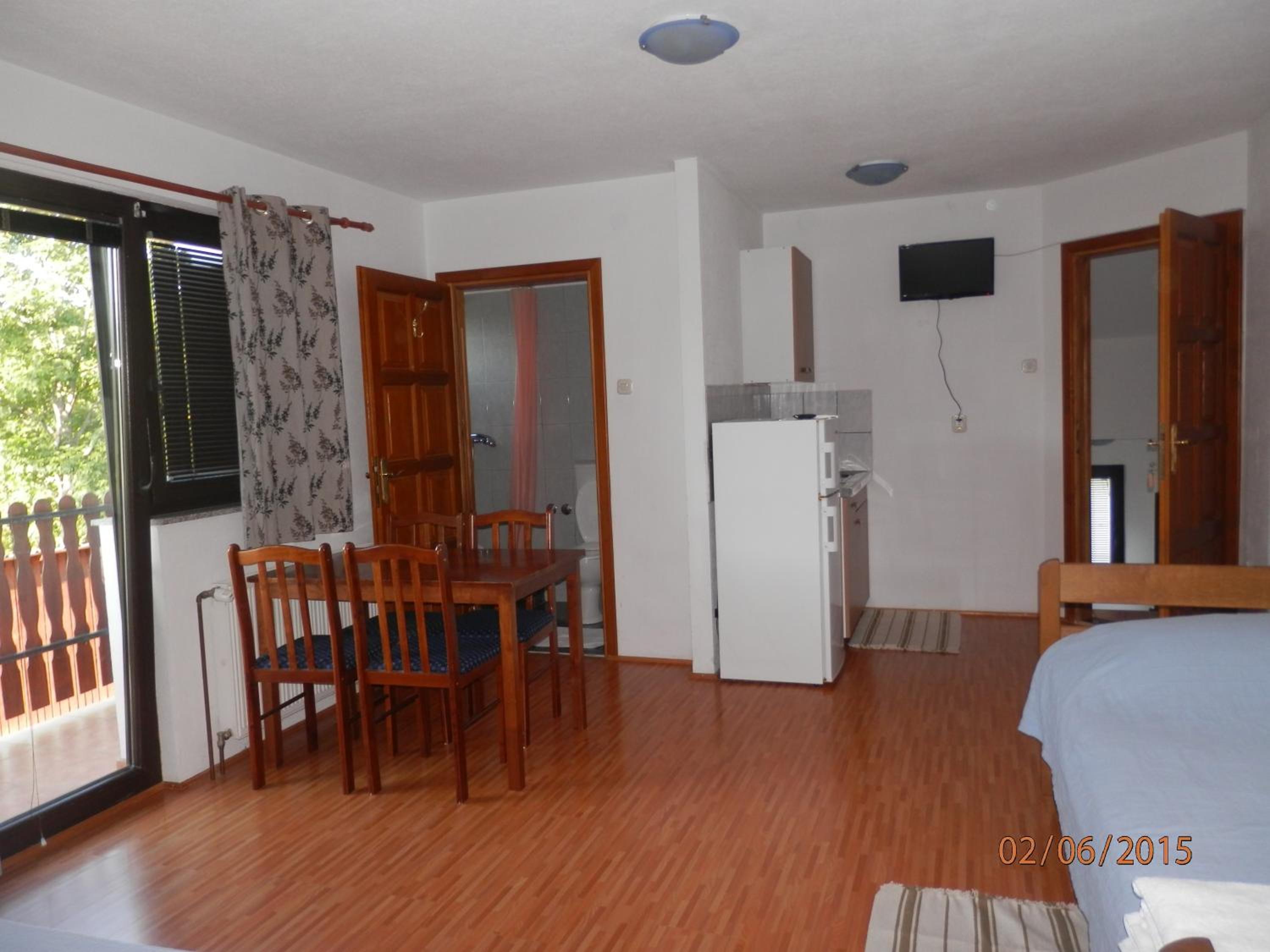 Studio with Balcony