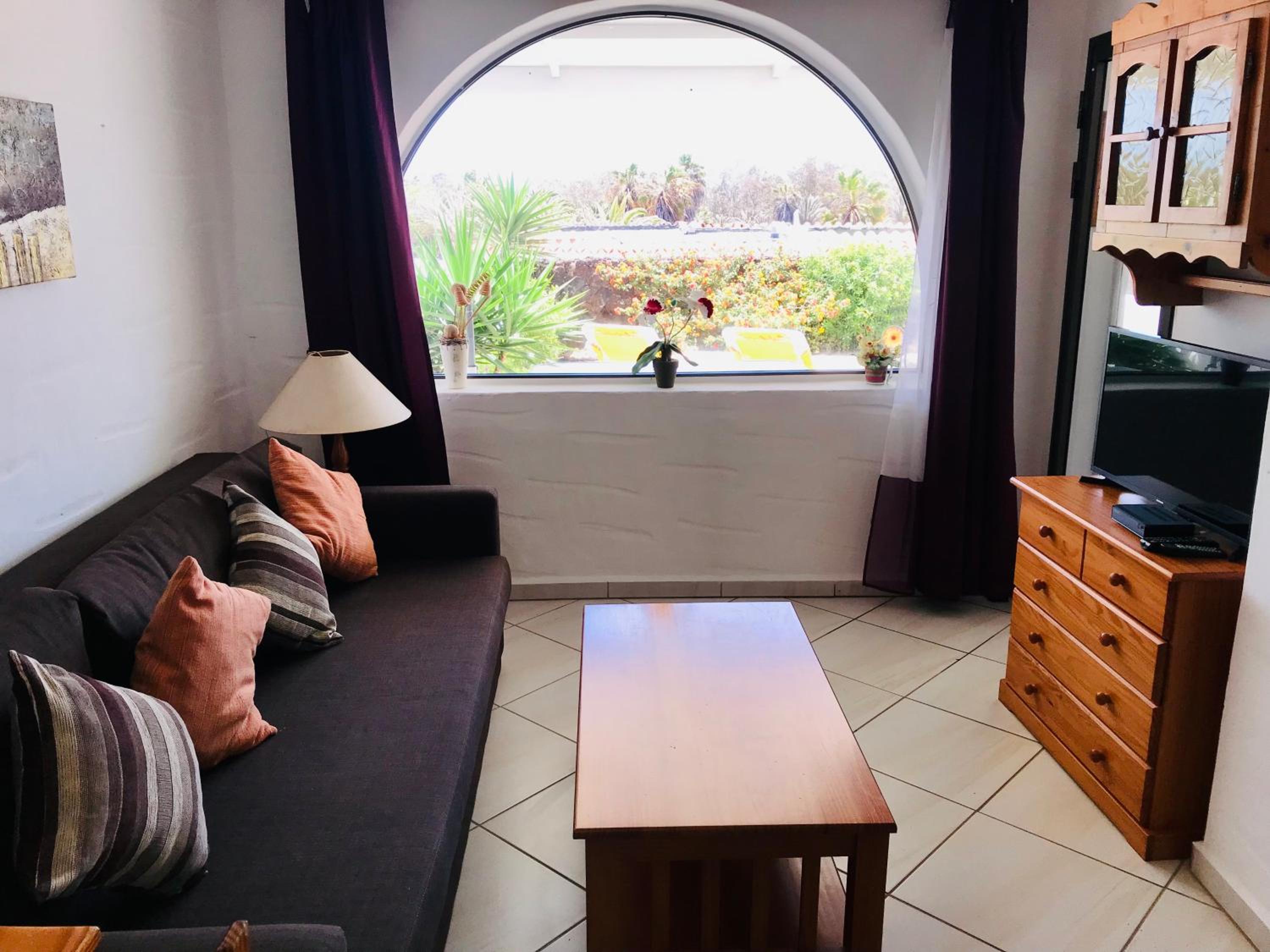 Apartamento de una habitación con terraza