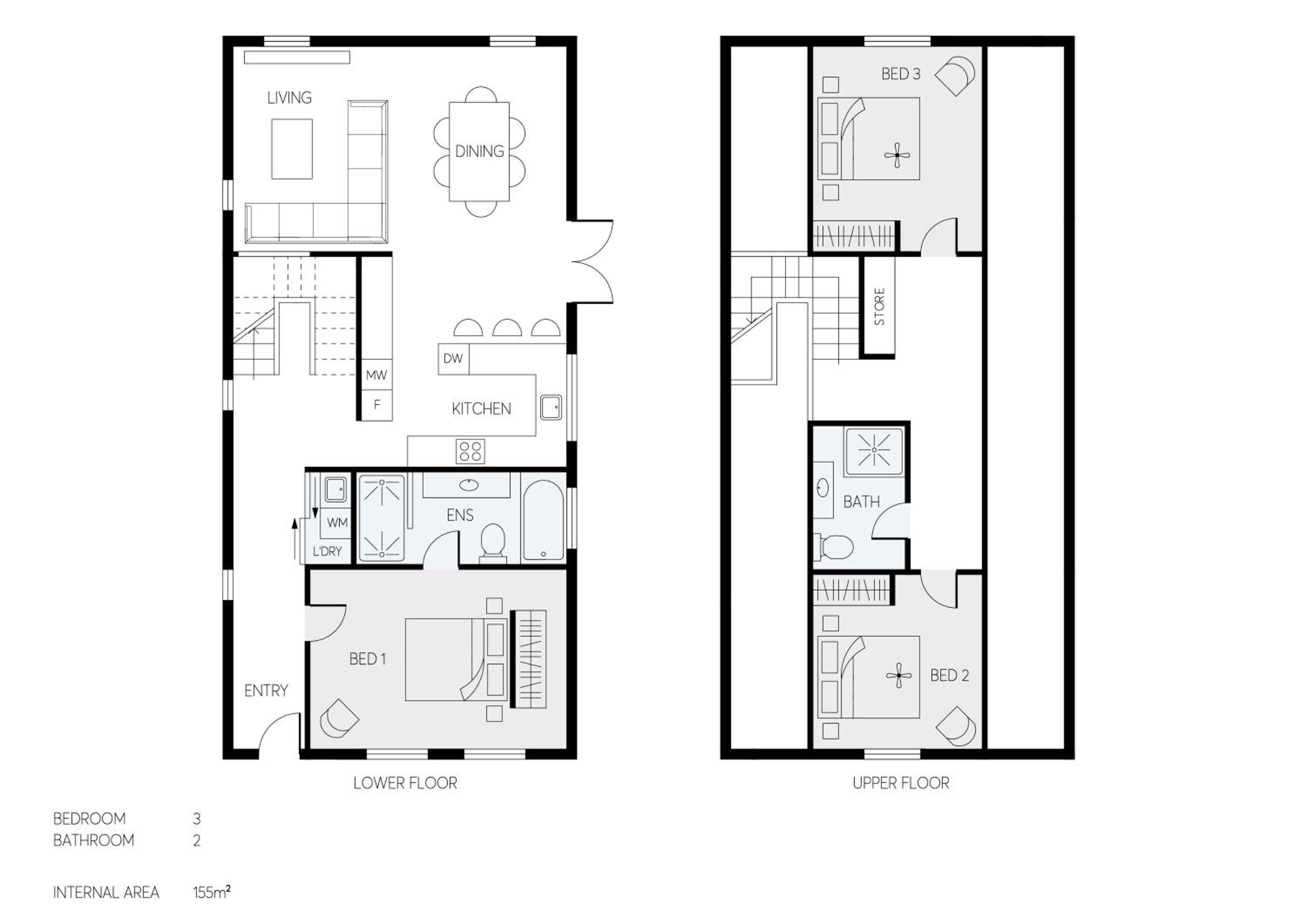 Three-Bedroom House Vale 194 no. 3 with EV Charger photo 3