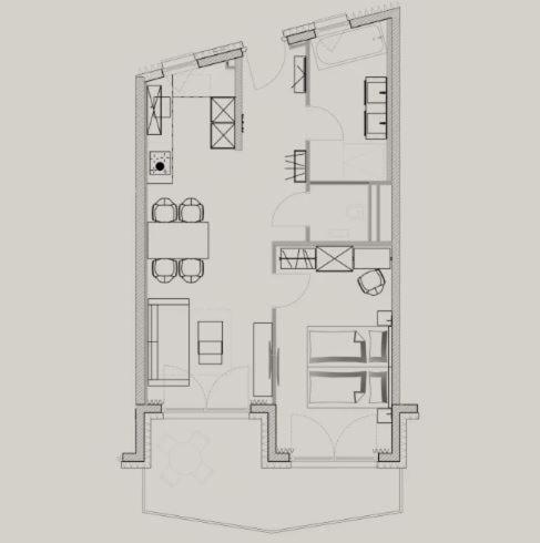 One-Bedroom Apartment photo 2