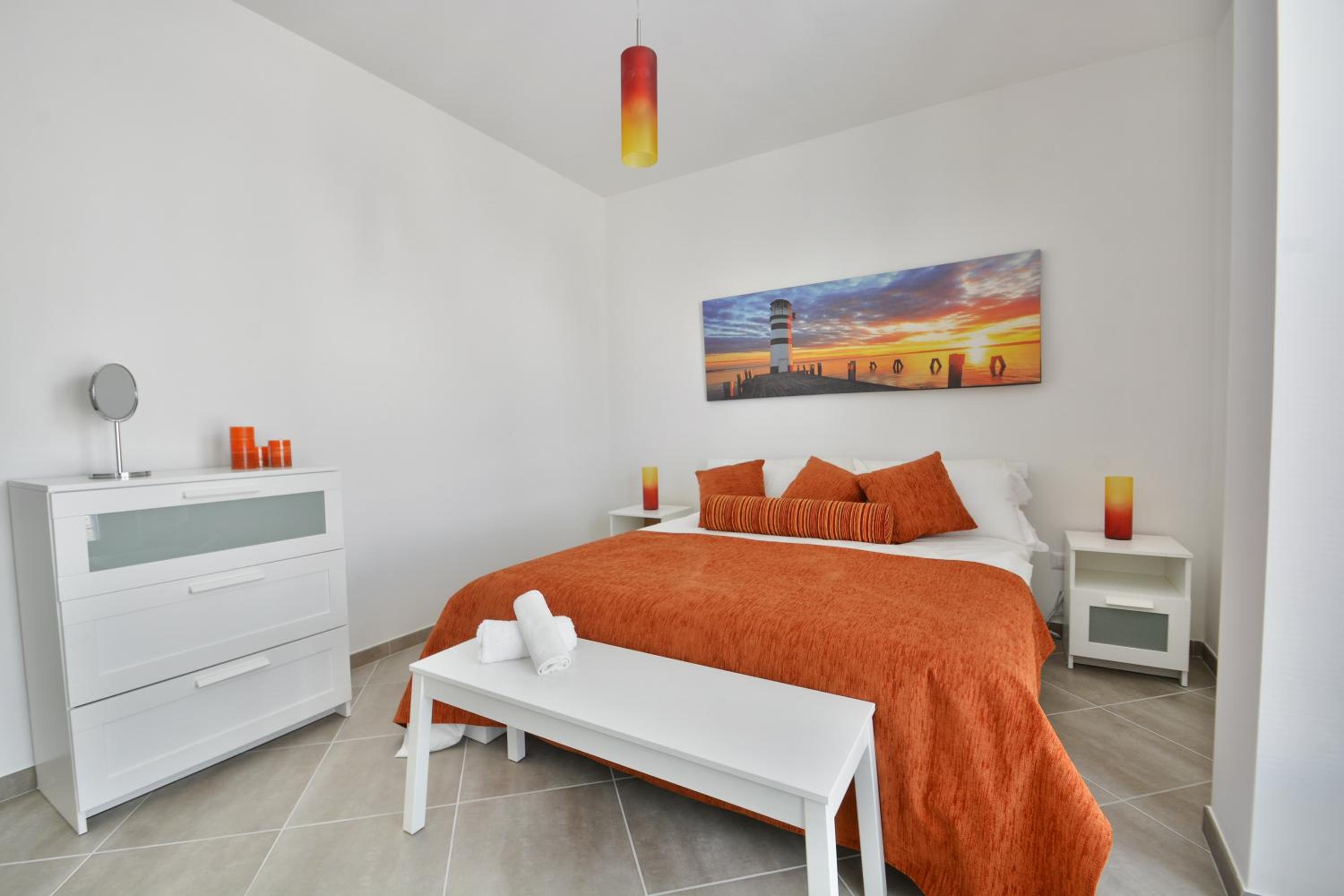 Two-Bedroom Apartment with Balcony