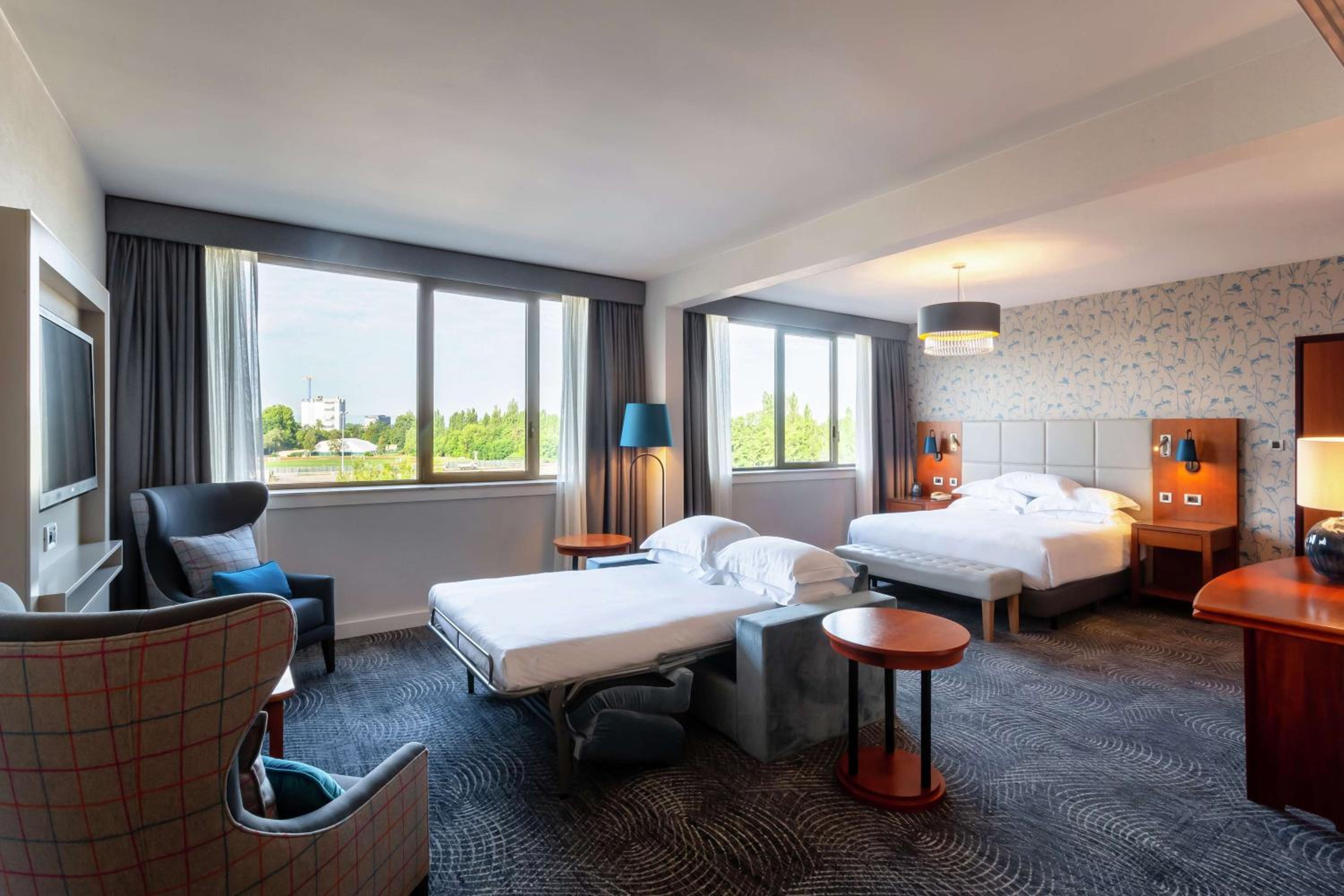 Deluxe King Room with Sofa Bed photo 2
