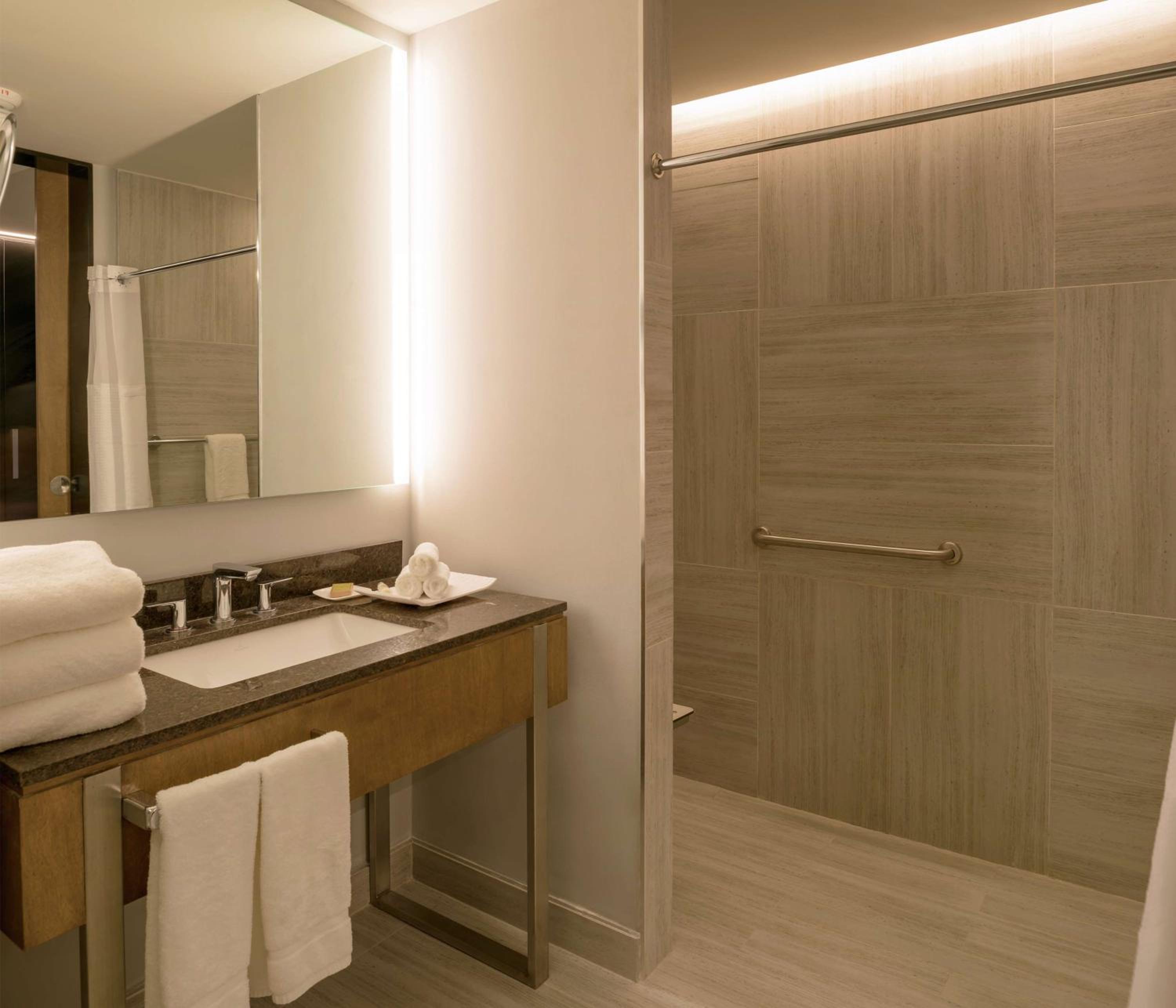 King Room with Roll-In Shower - Mobility/Hearing Accessible photo 3