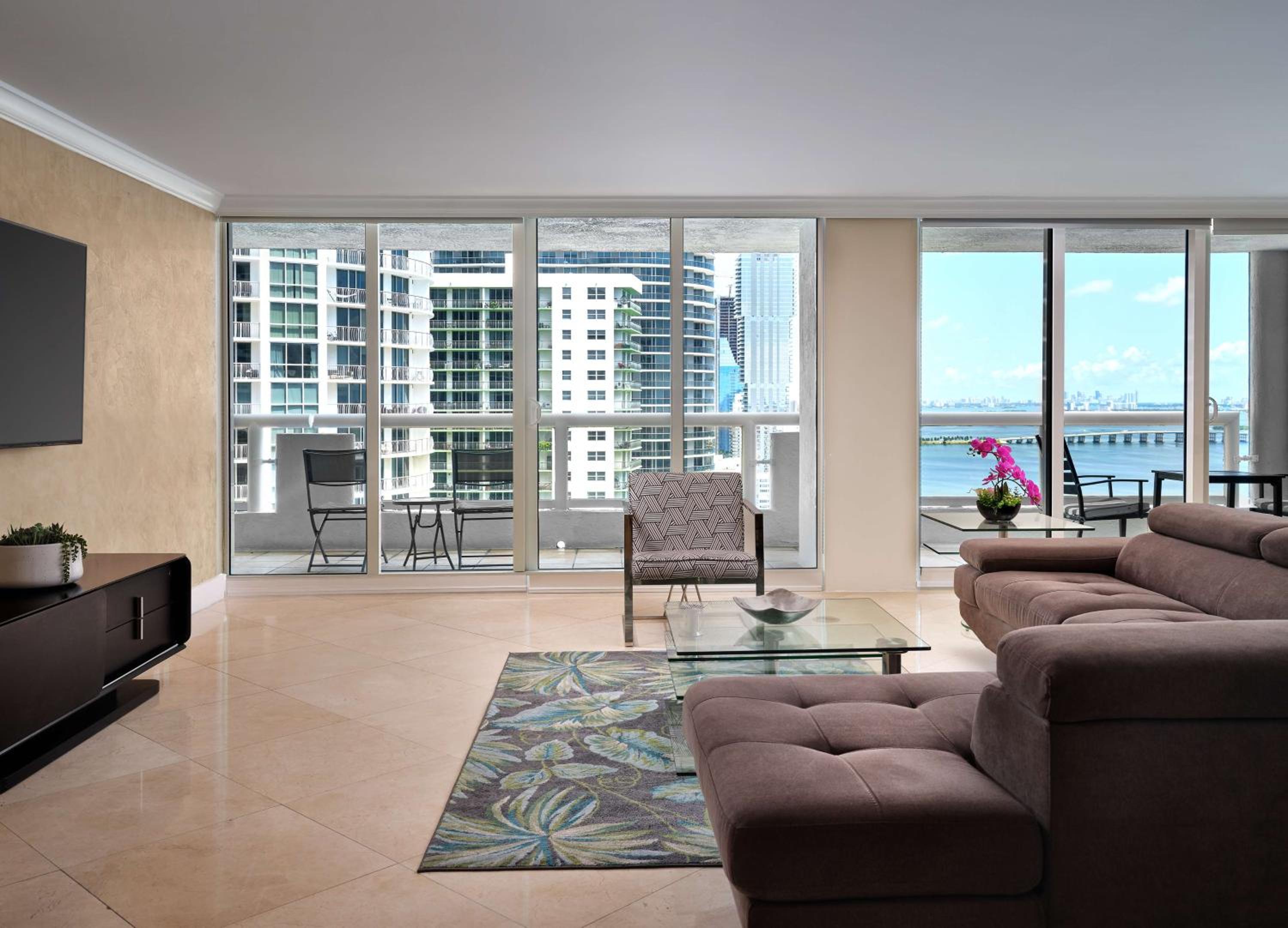 Two-Bedroom Apartment with Kitchen & Balcony