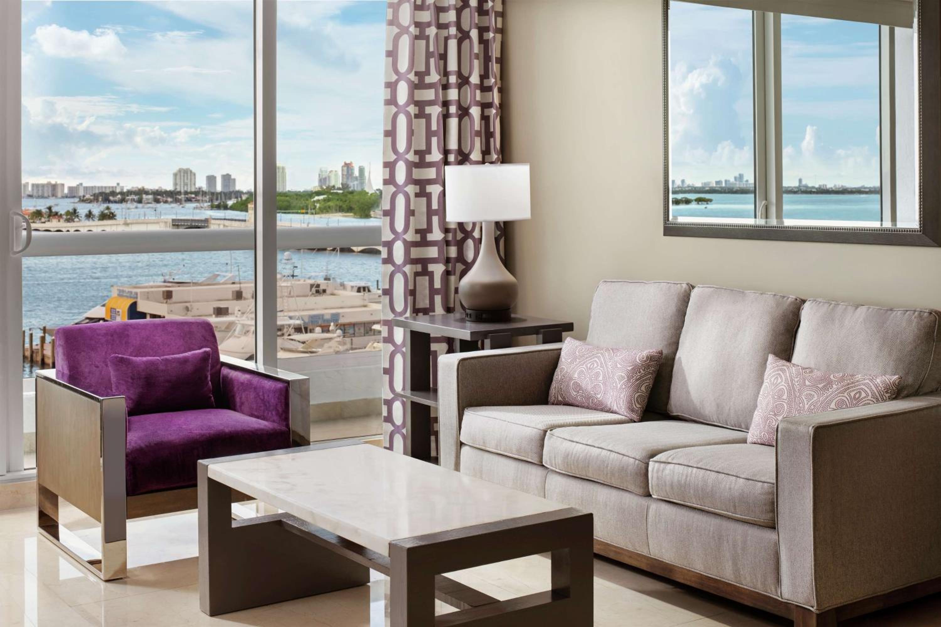 Junior King Suite with Balcony & Bay View