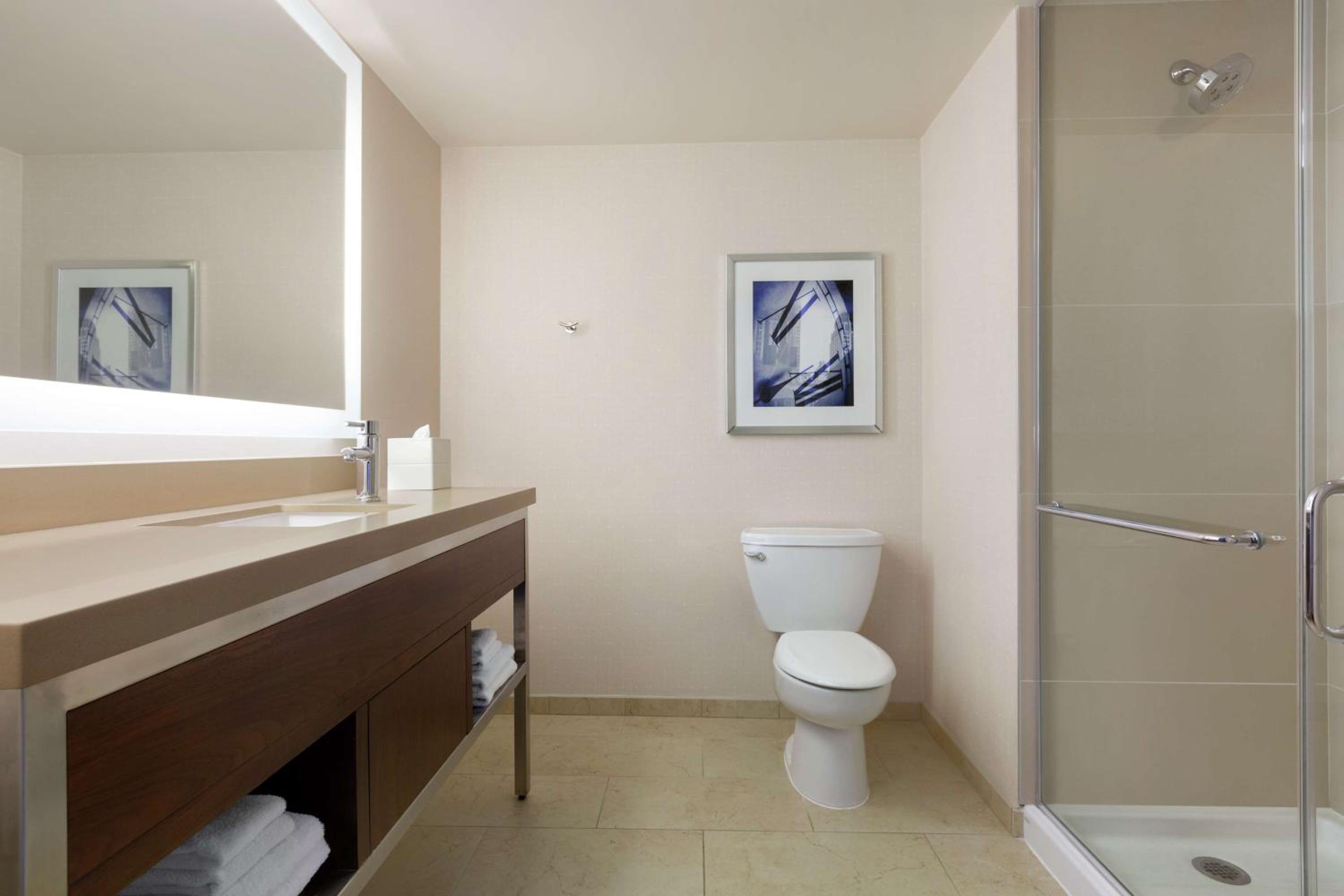 Deluxe King Room with Times Square View - High Floor