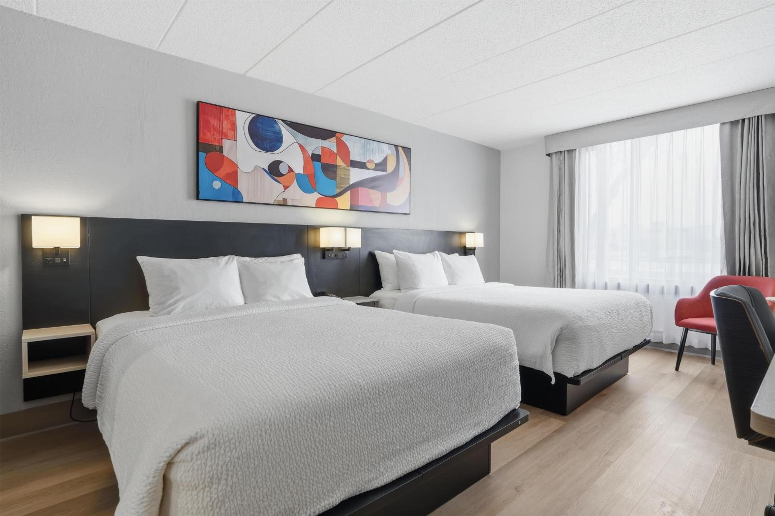 Queen Room with Two Queen Beds - Pet Friendly/Ground Floor/Non-Smoking