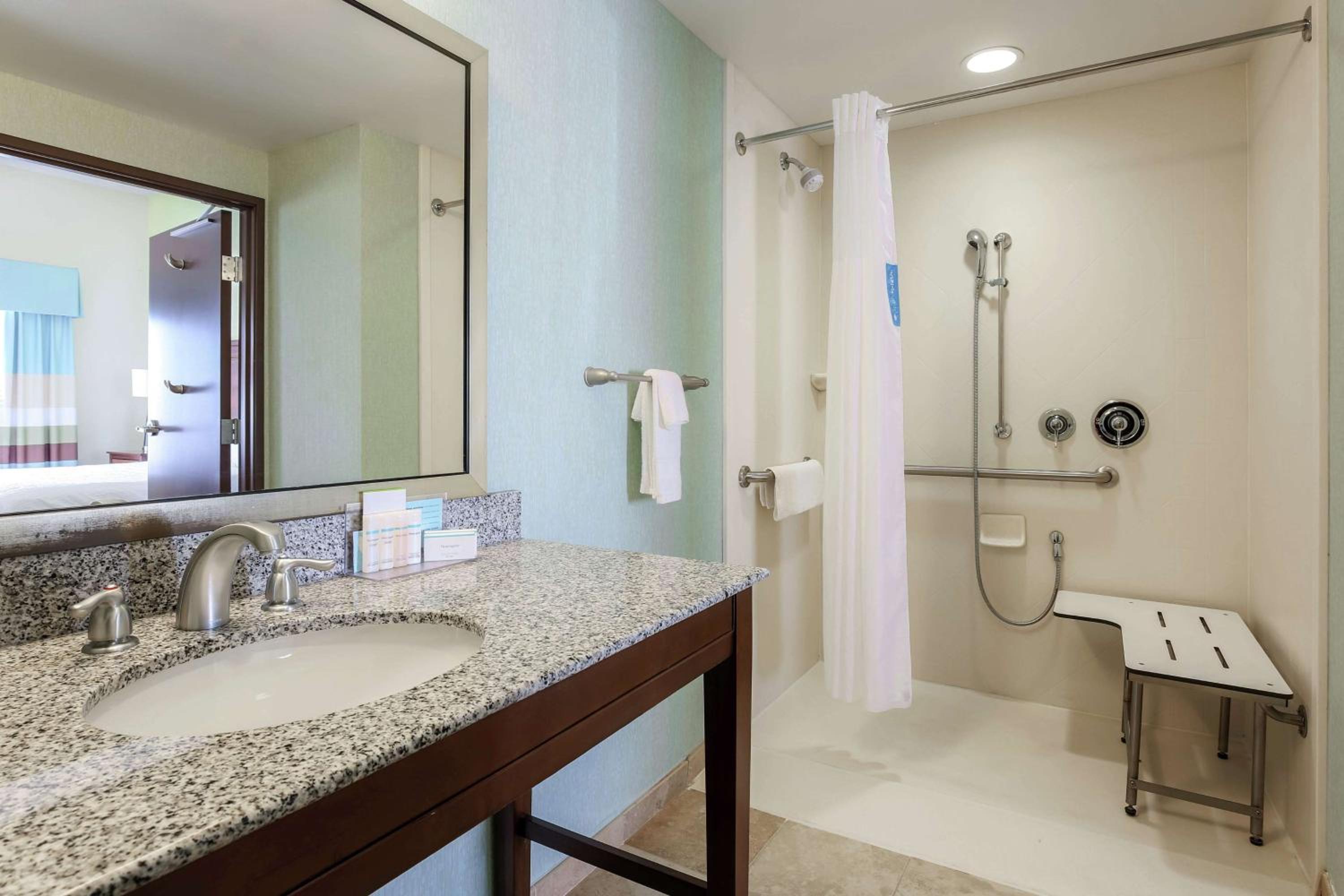 King Studio with Roll-In Shower - Mobility and Hearing Access/Non-Smoking