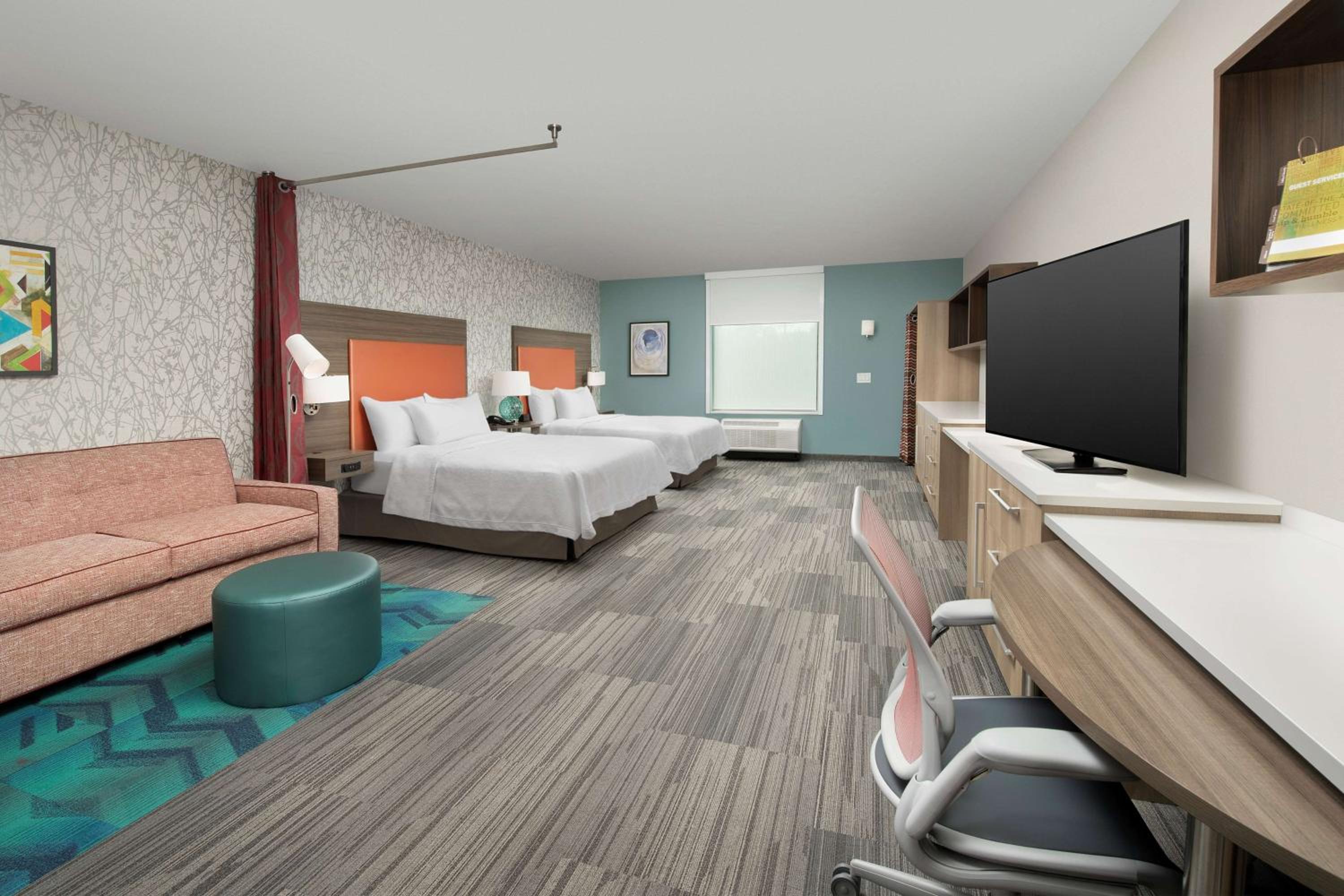 Queen Studio with Two Queen Beds - Mobility Access/Non-Smoking photo 1
